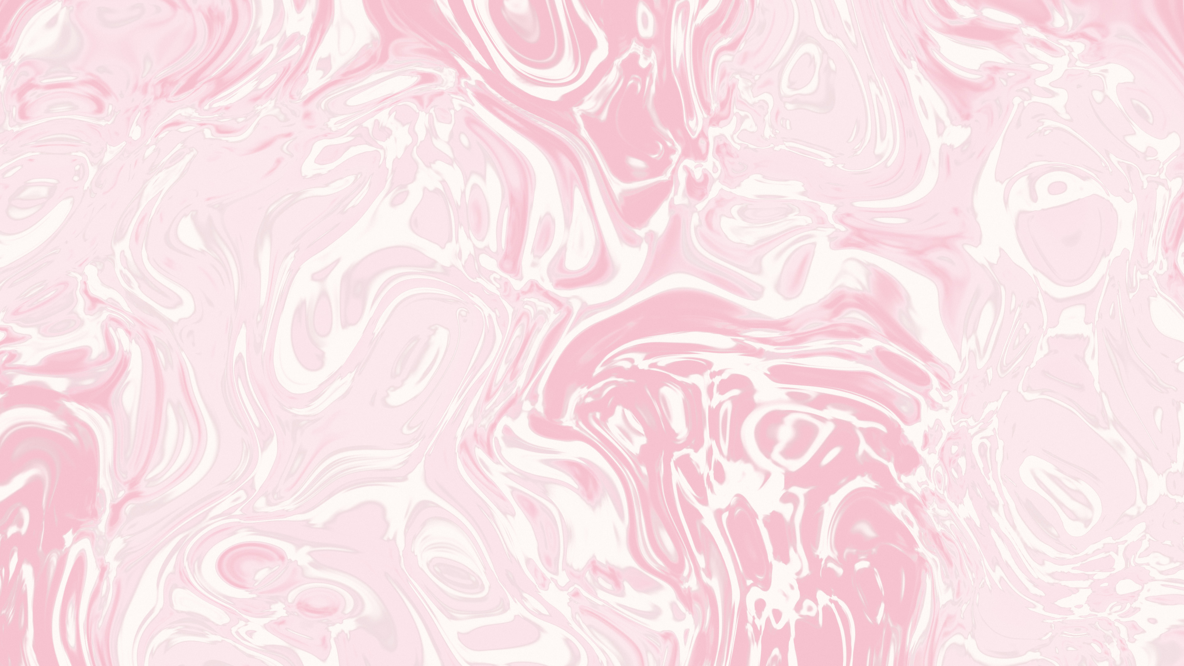 Coquette Pink Liquid Marble desktop wallpaper in 4K