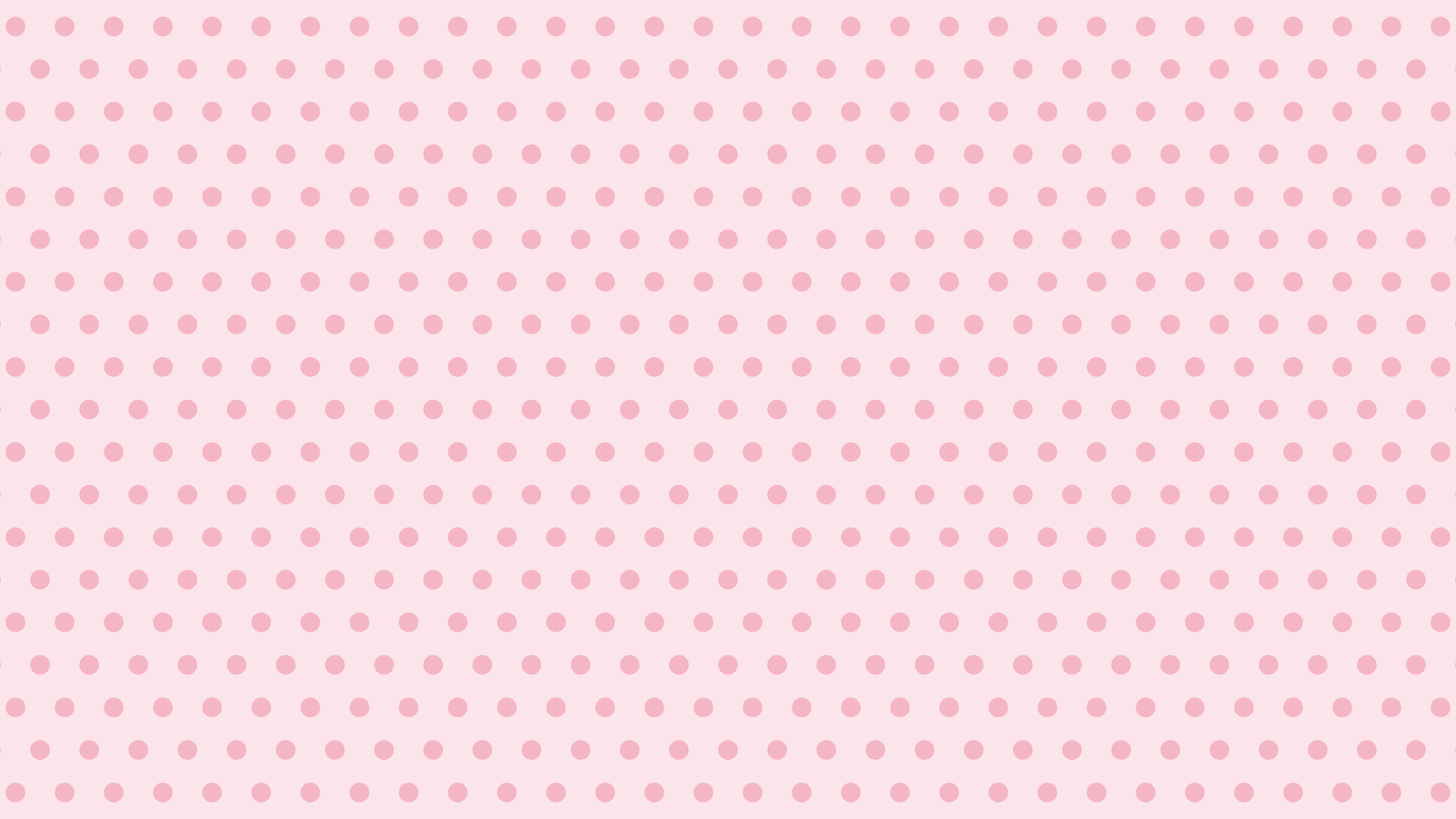 Coquette Pink Mini Polka Dot desktop wallpaper in 4K