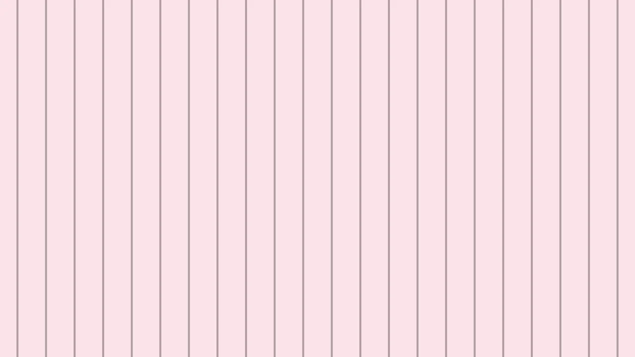 Coquette Pink Pinstripe desktop wallpaper in 4K
