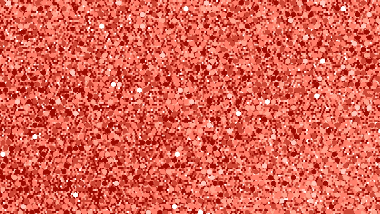 Coral Chunky Glitter desktop wallpaper in 4K