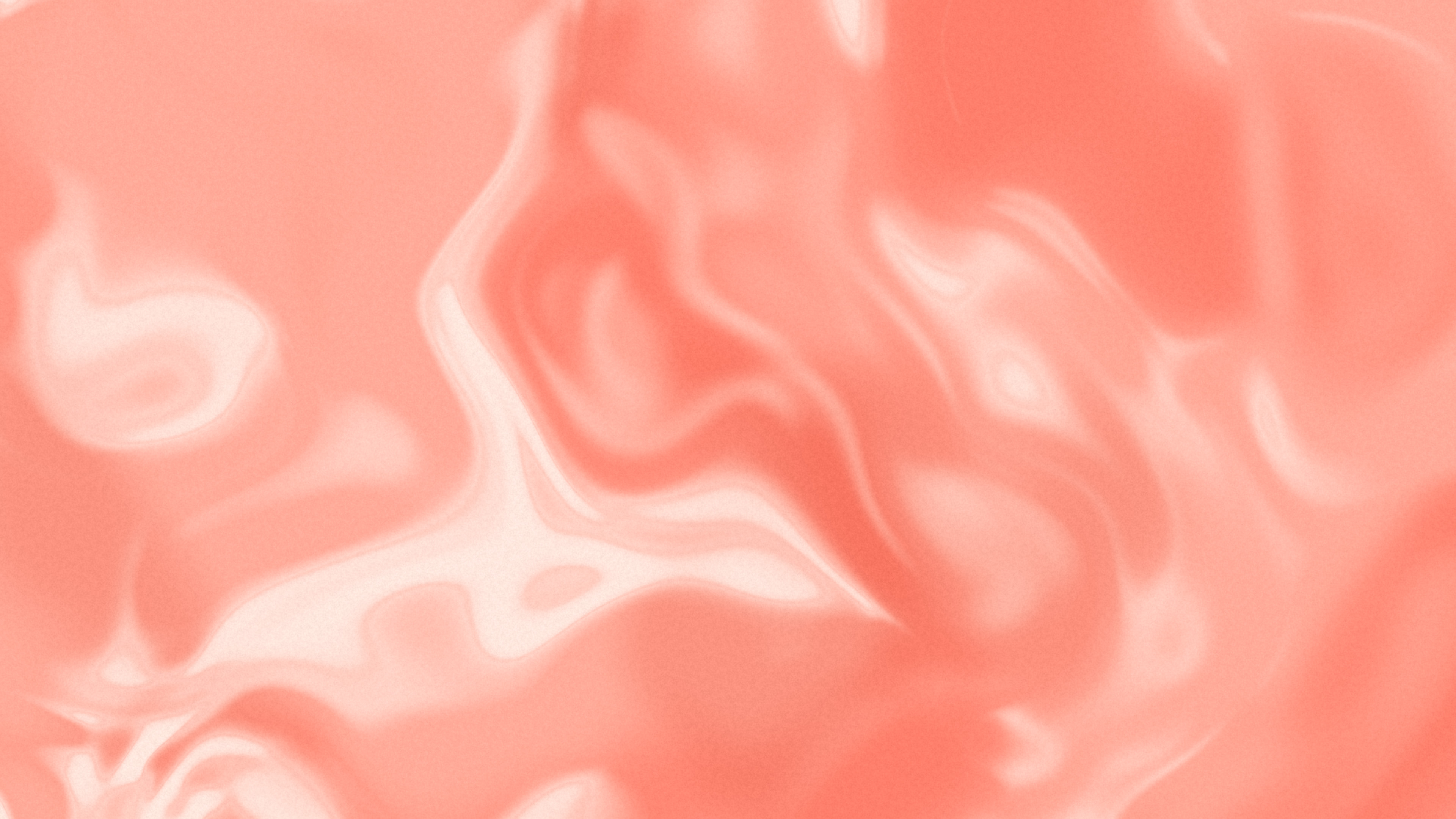Coral Watercolor Wash desktop wallpaper in 4K