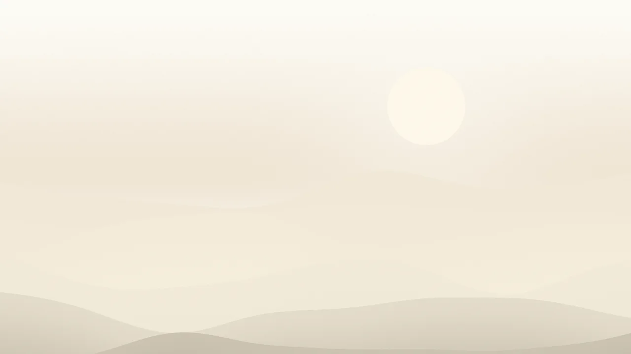 Cream and Beige Minimalist Desert Dunes desktop wallpaper in 4K