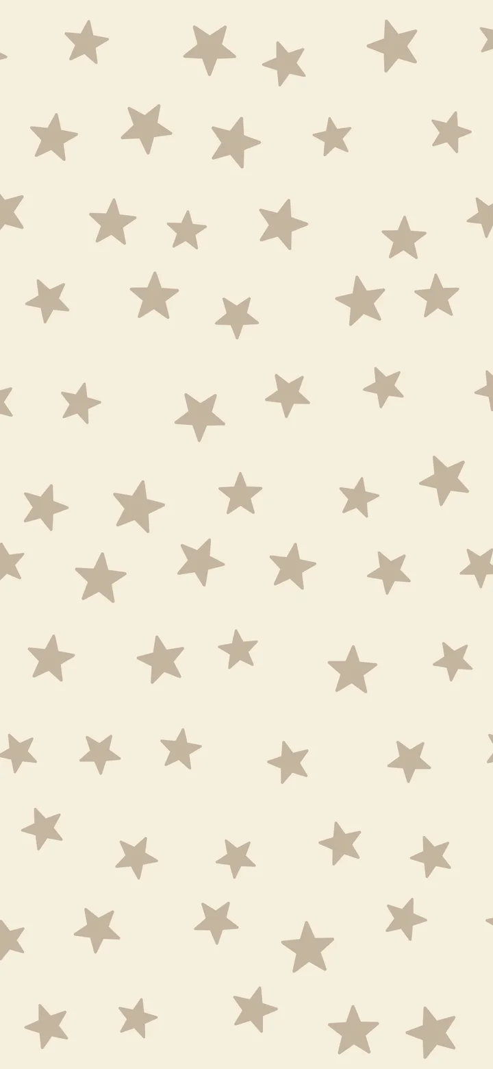 Cream and Beige Star Pattern wallpaper for iPhone and Android