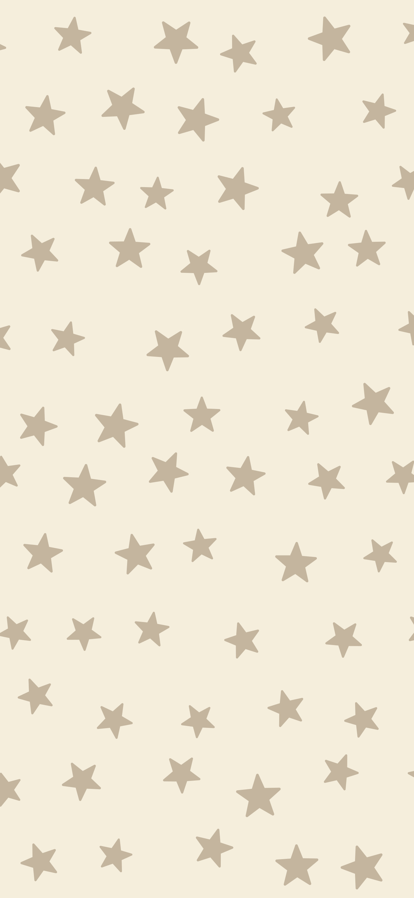 Cream and Beige Star Pattern wallpaper for iPhone and Android