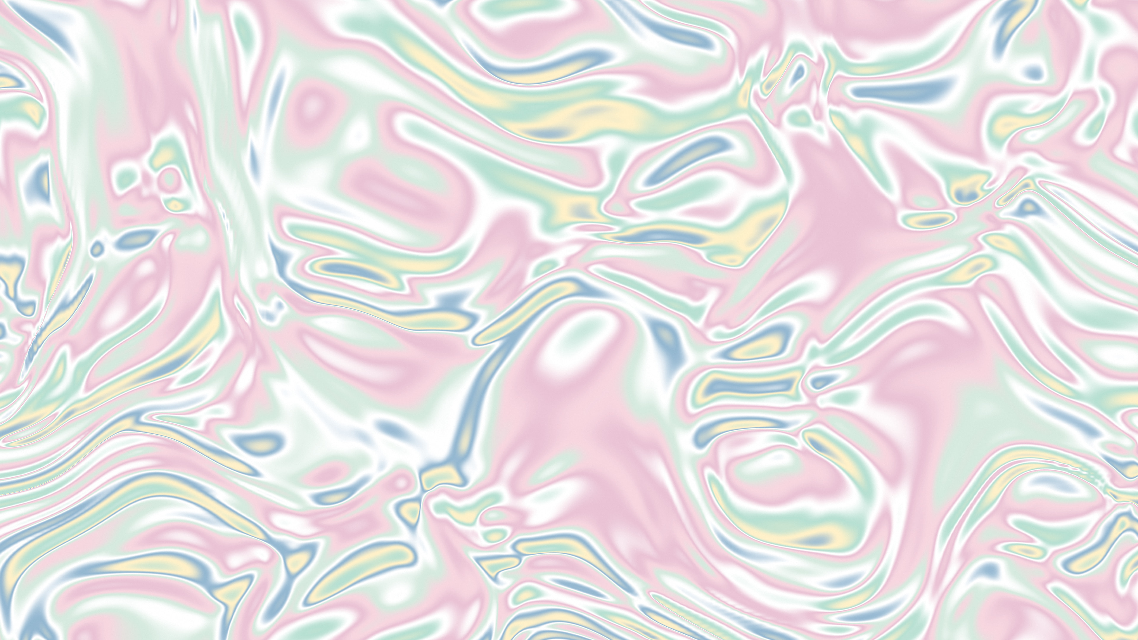 Danish Pastel Holographic Foil desktop wallpaper in 4K