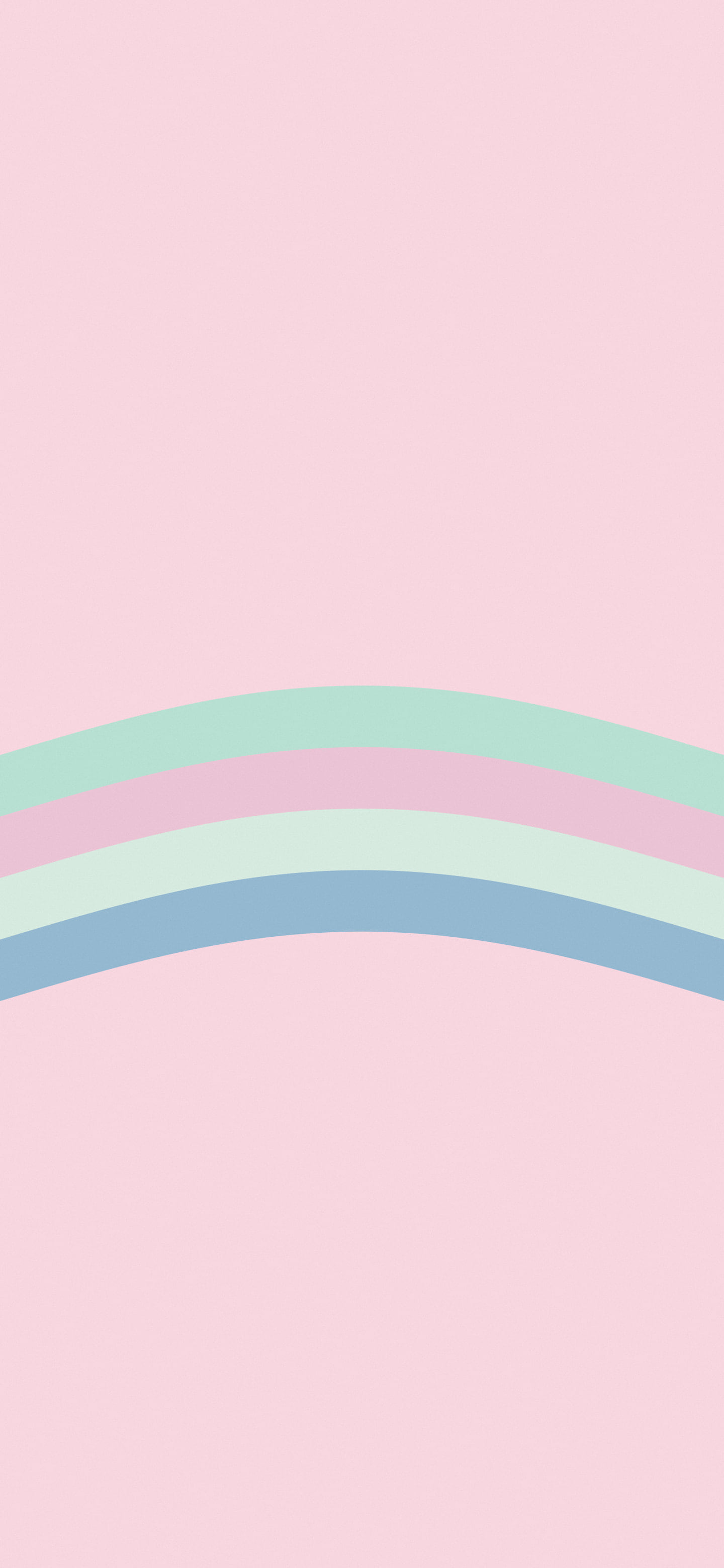 Danish Pastel Retro Stripe wallpaper for iPhone and Android