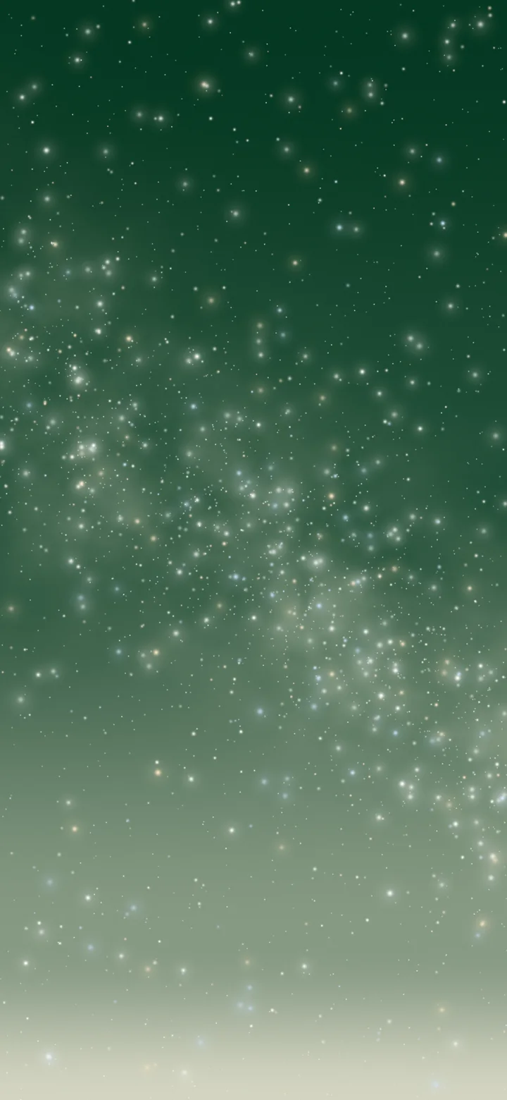 Dark Green and Cream Milky Way Galaxy wallpaper for iPhone and Android