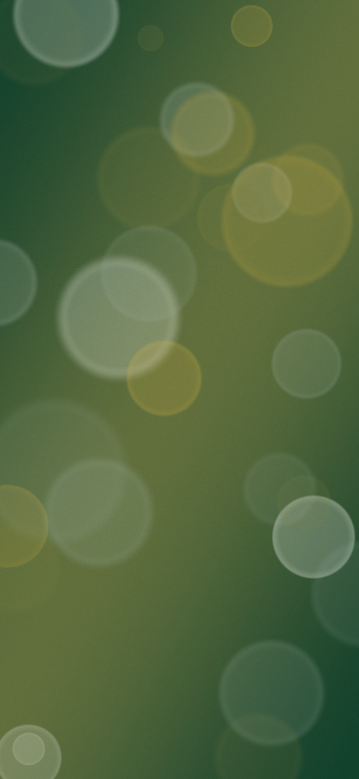 Dark Green and Gold Bokeh Lights wallpaper for iPhone and Android