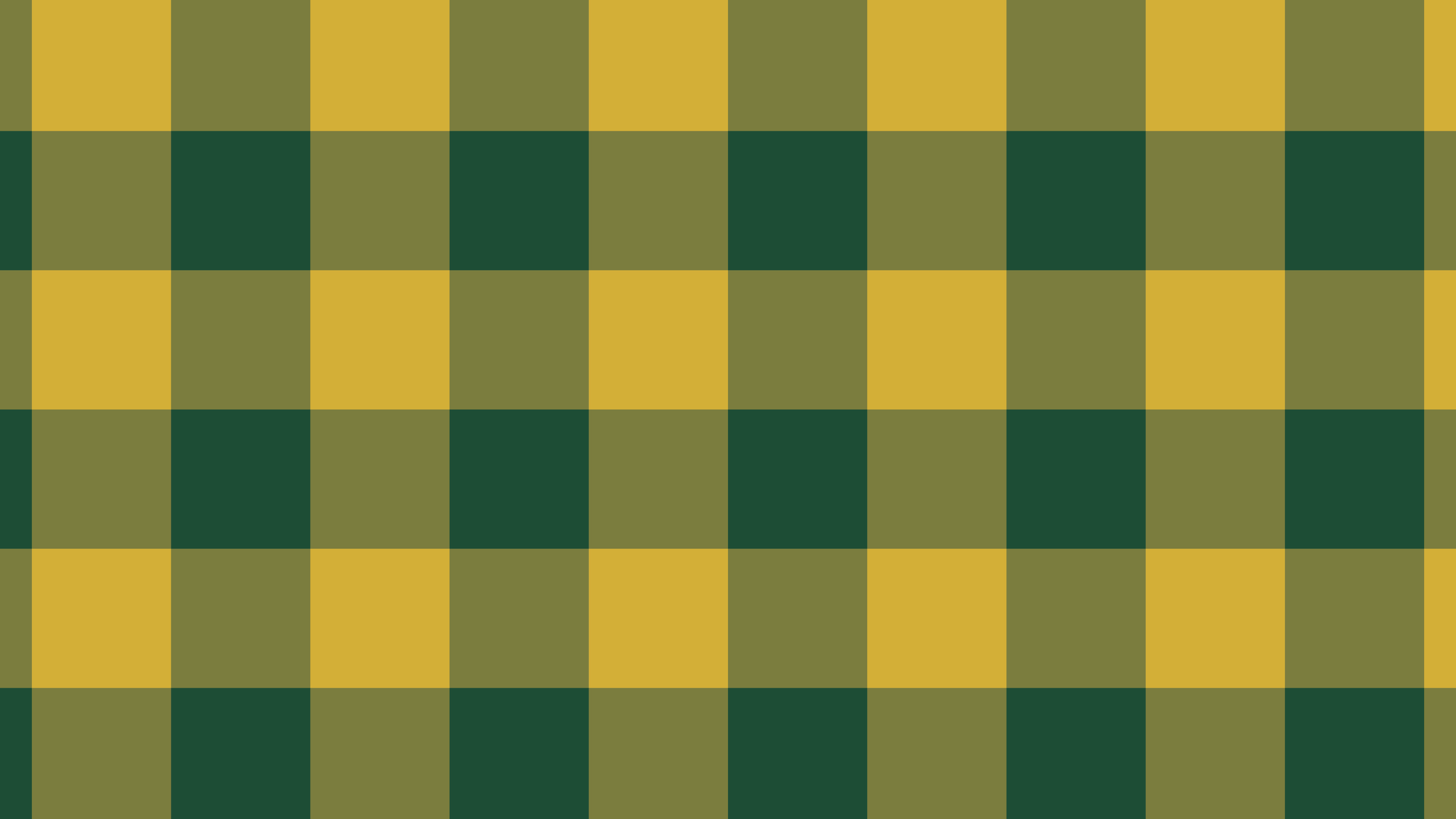 Dark Green and Gold Buffalo Check Plaid desktop wallpaper in 4K