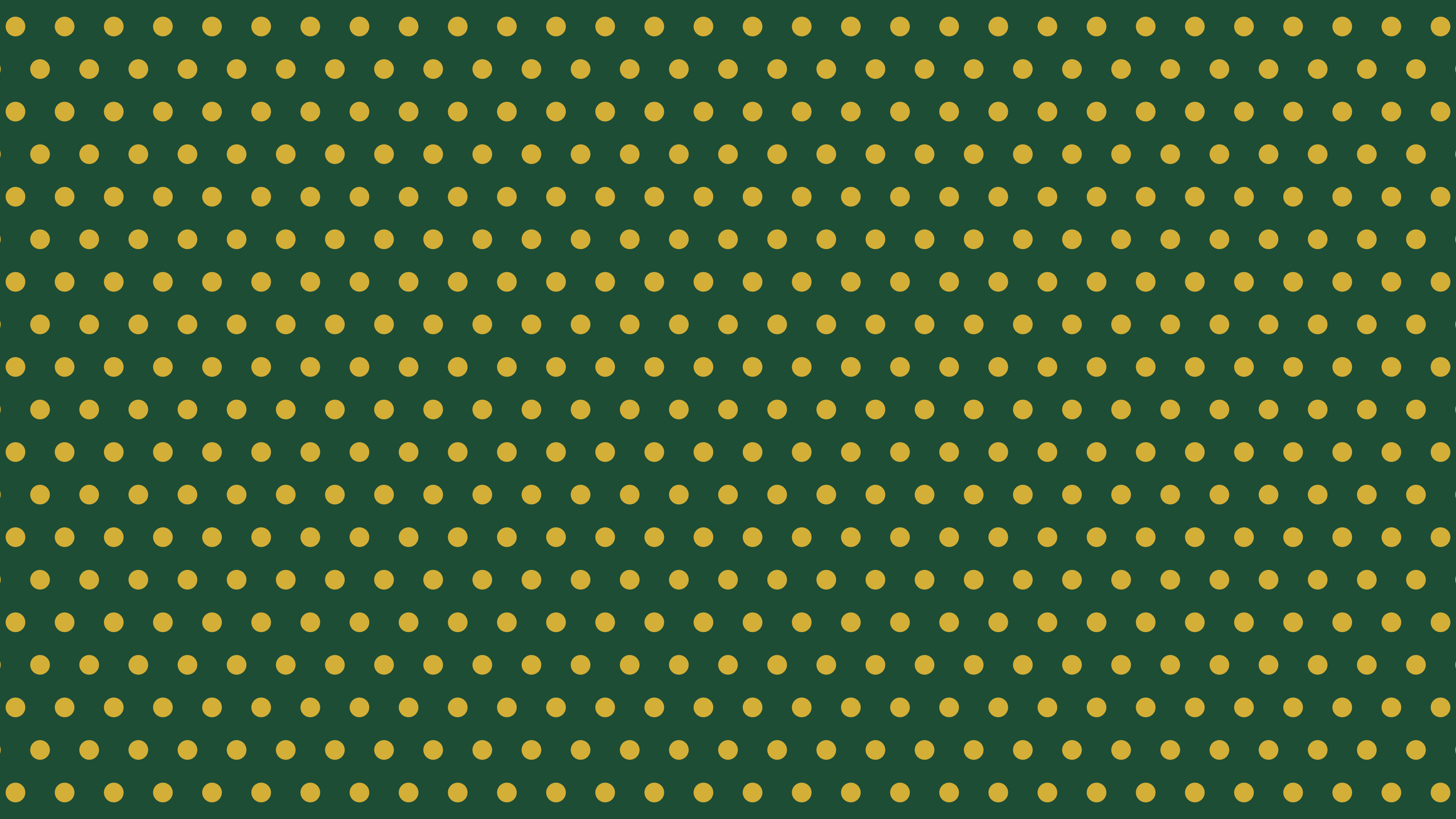 Dark Green and Gold Mini Polka Dot desktop wallpaper in 4K