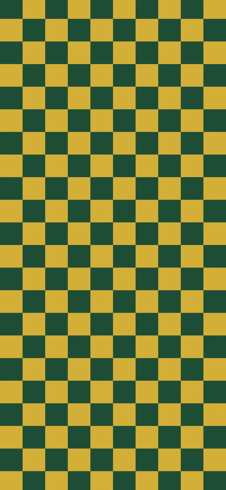 Dark Green and Gold Small Checkered wallpaper for iPhone and Android