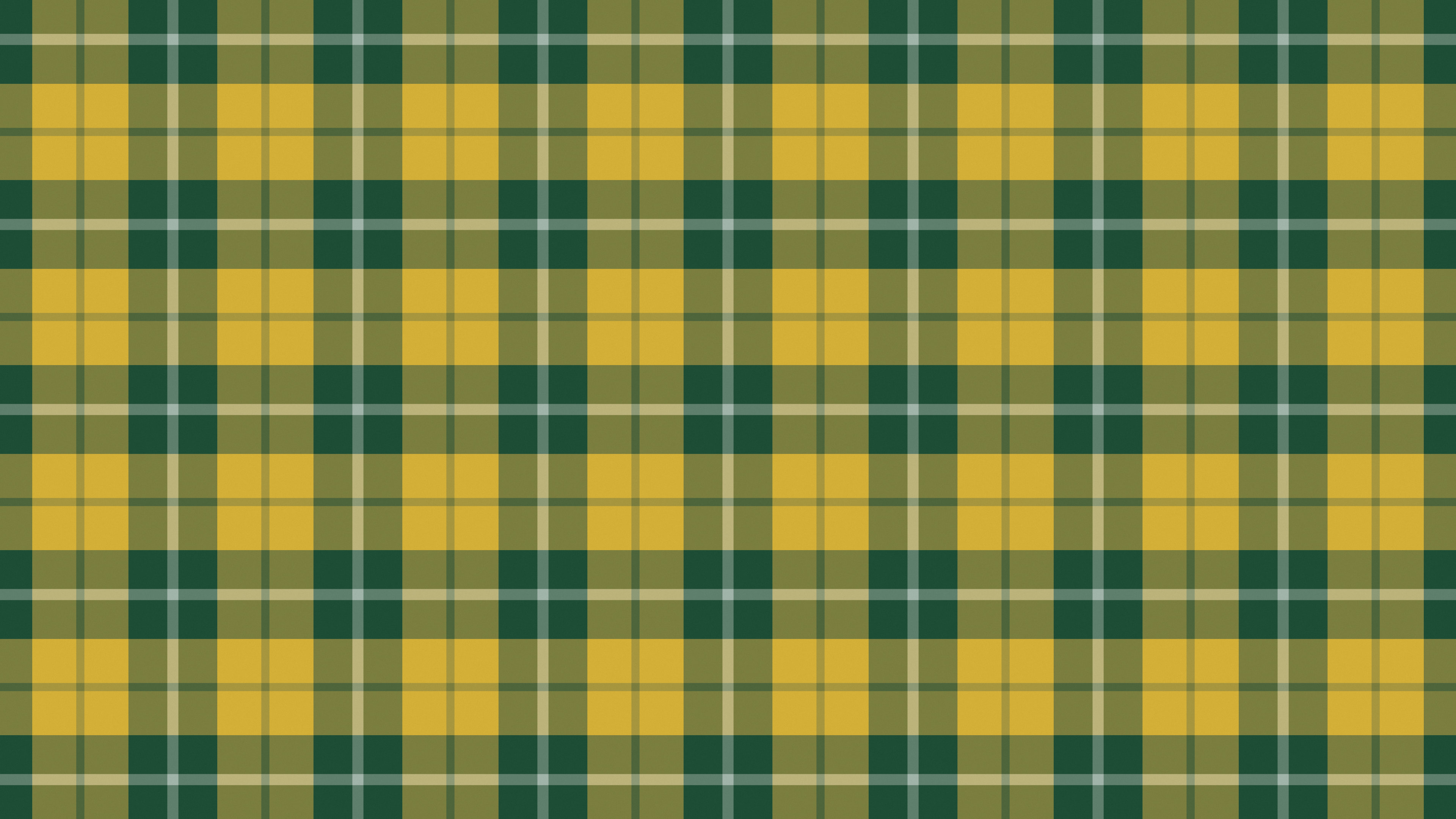 Dark Green and Gold Tartan Plaid desktop wallpaper in 4K