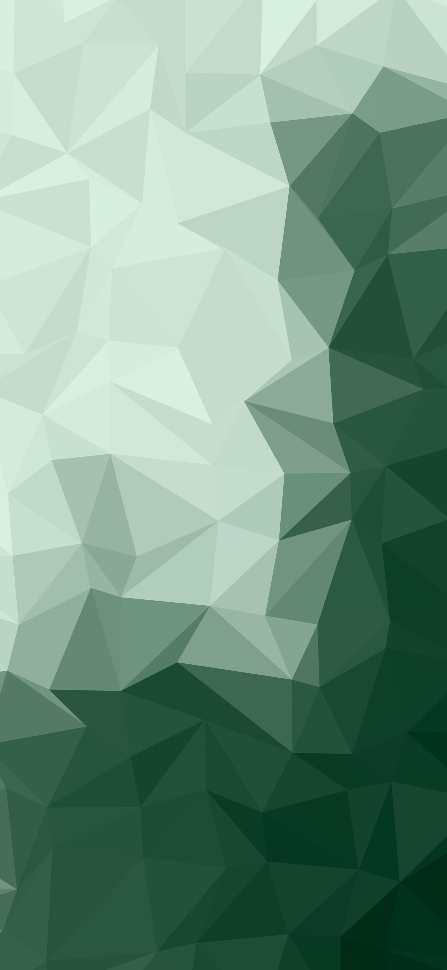 Dark Green and Ivory Low Poly wallpaper for iPhone and Android