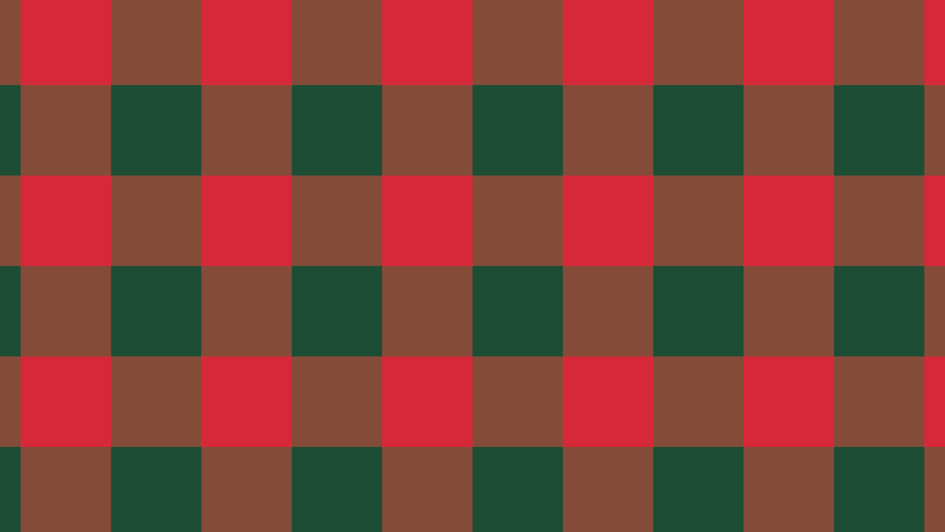 Dark Green and Red Buffalo Check Plaid desktop wallpaper in 4K