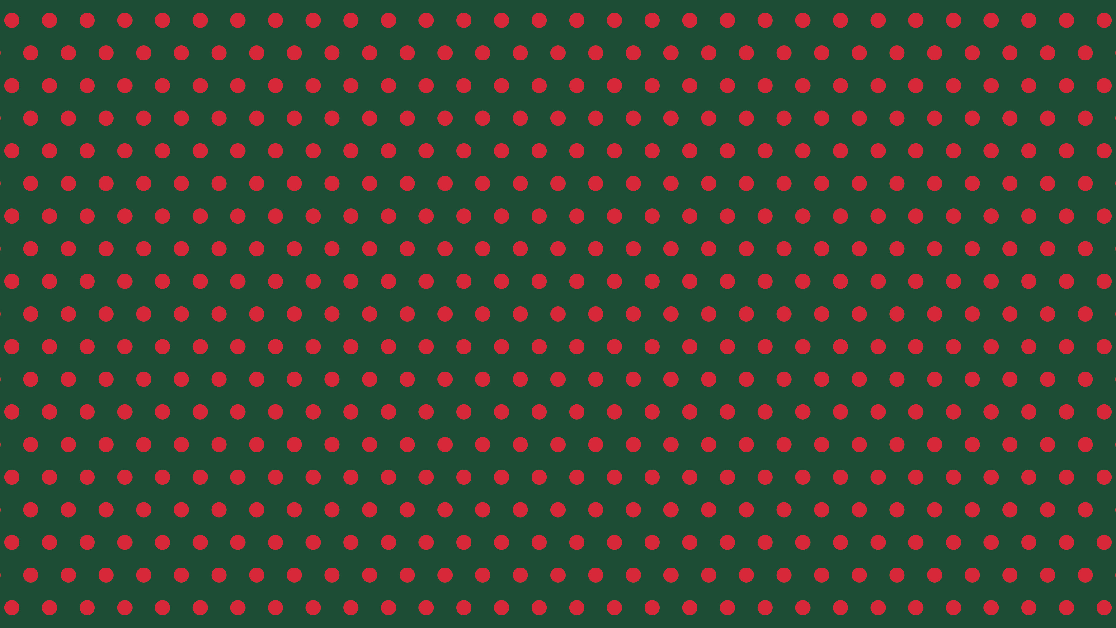Dark Green and Red Mini Polka Dot desktop wallpaper in 4K