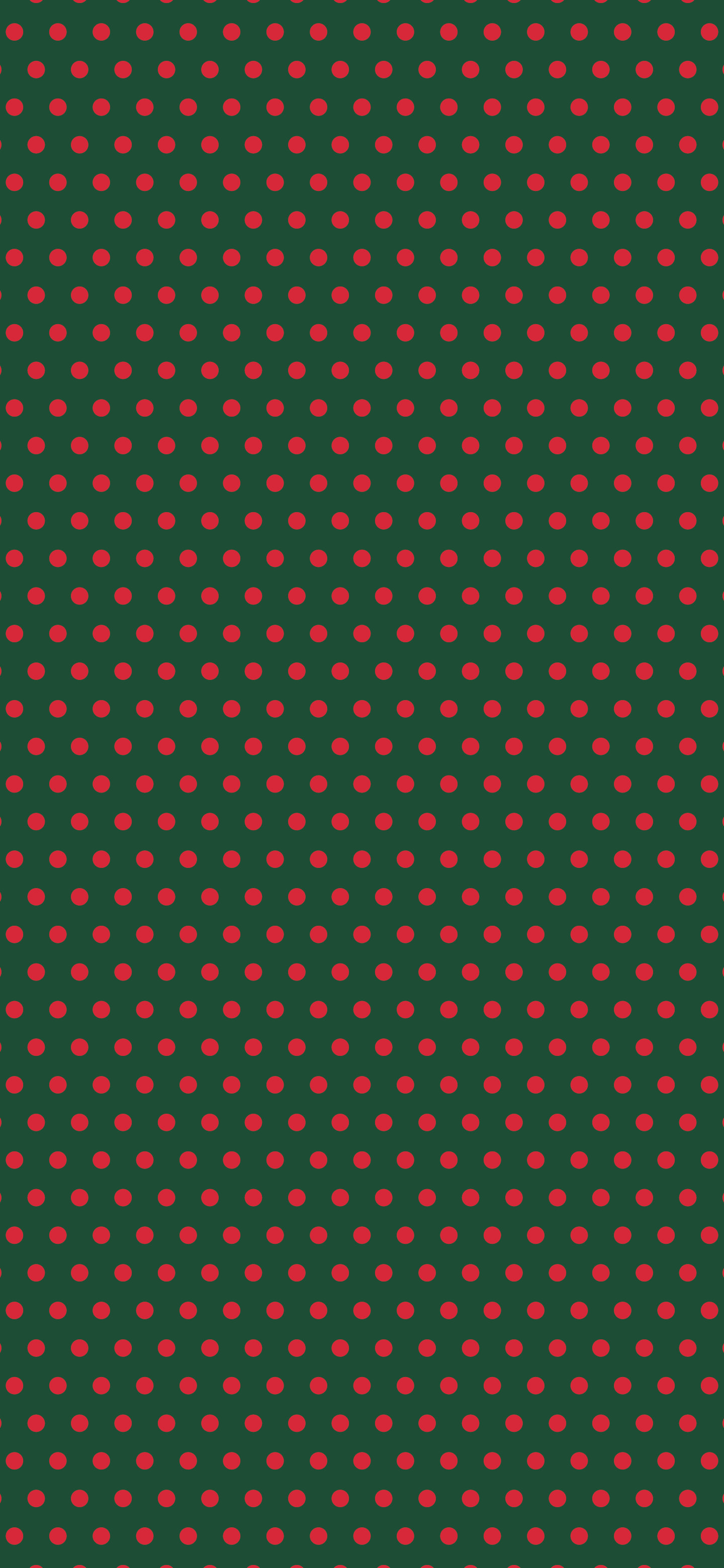 Dark Green and Red Mini Polka Dot wallpaper for iPhone and Android