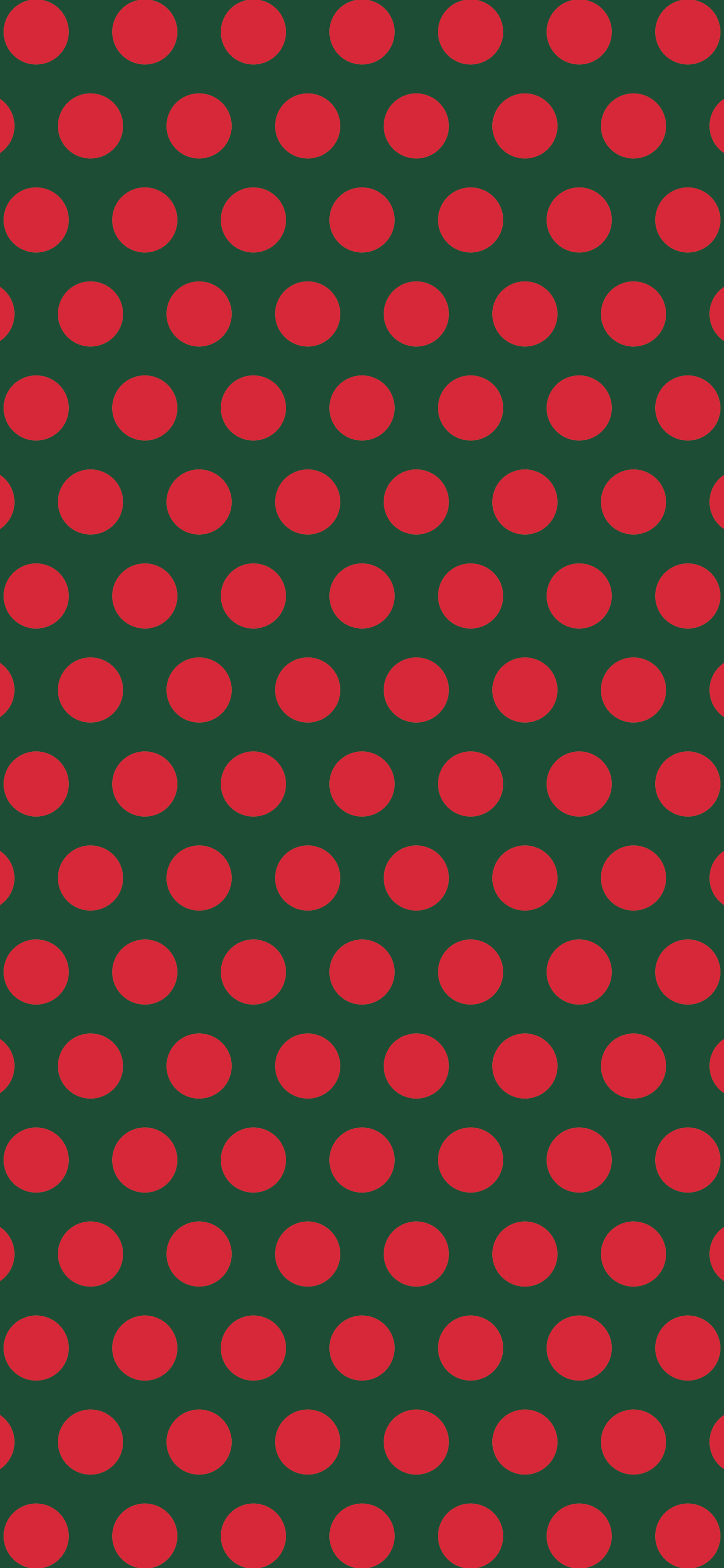 Dark Green and Red Polka Dot wallpaper for iPhone and Android