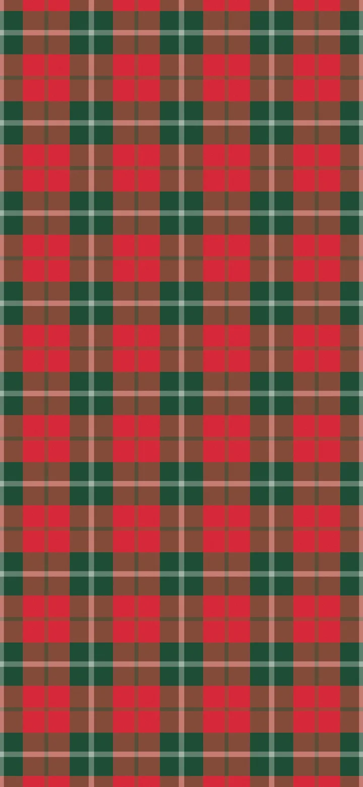 Dark Green and Red Tartan Plaid wallpaper for iPhone and Android