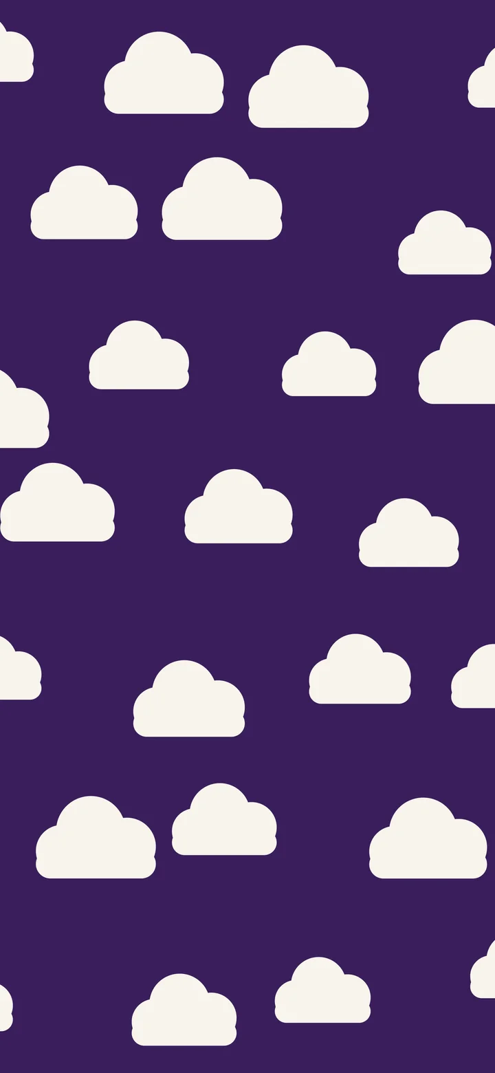 Dark Purple Cloud Pattern wallpaper for iPhone and Android
