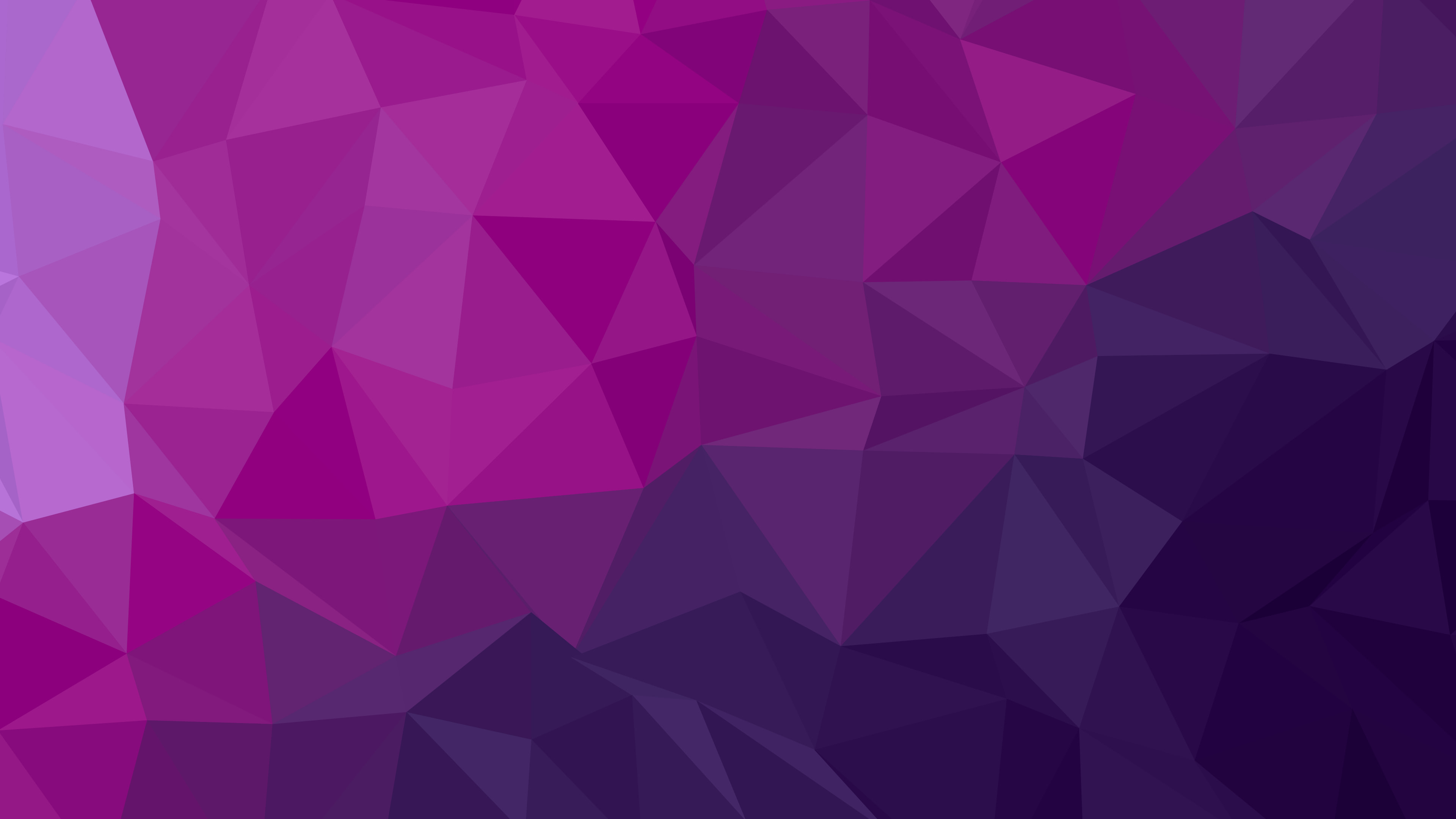 Dark Purple Low Poly desktop wallpaper in 4K