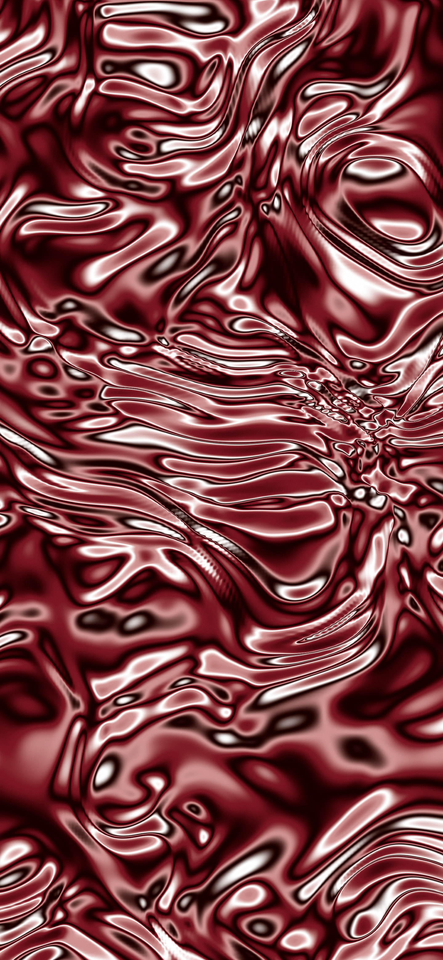 Dark Red Liquid Chrome wallpaper for iPhone and Android