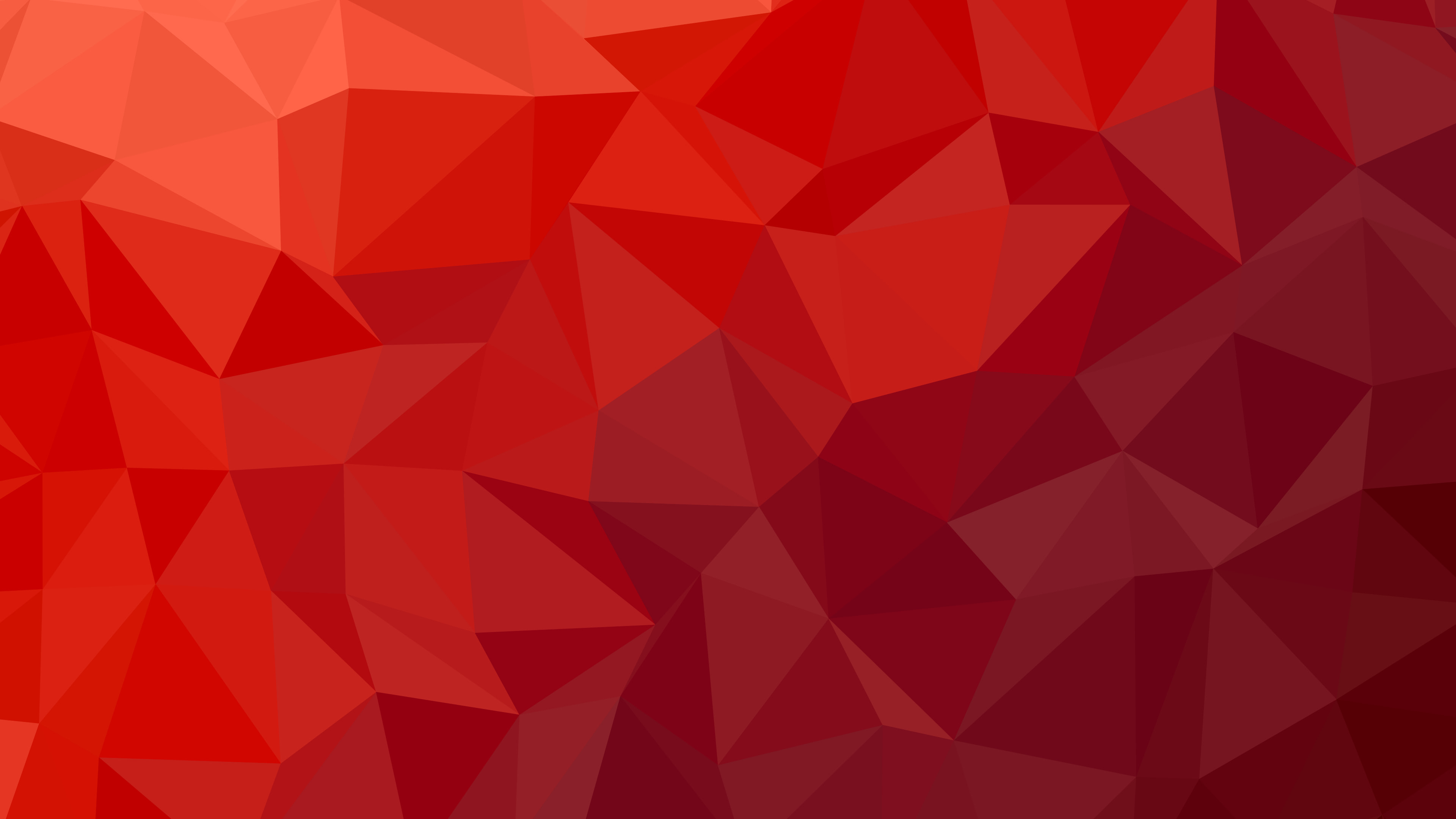 Dark Red Low Poly desktop wallpaper in 4K