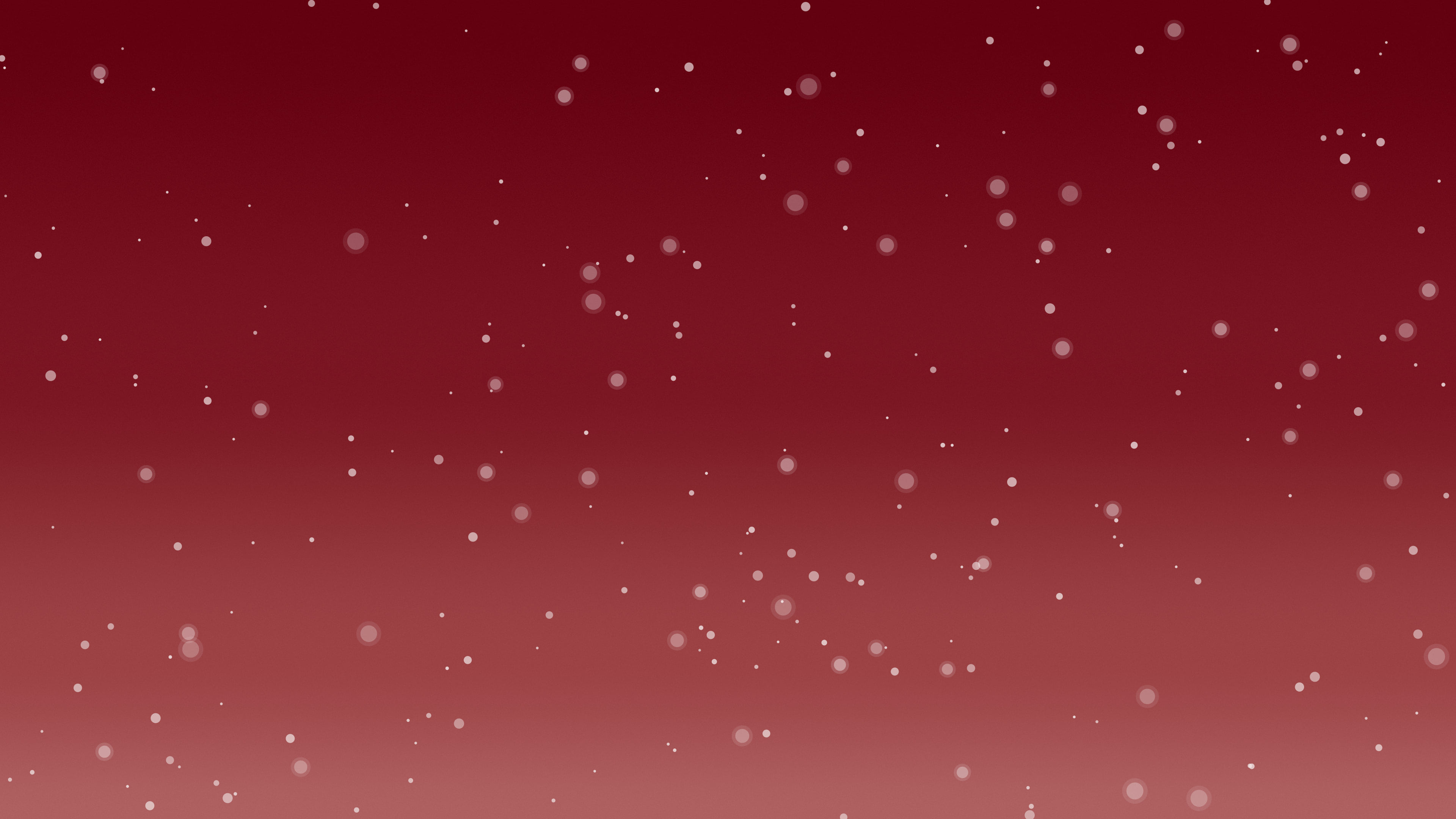 Dark Red Snowfall desktop wallpaper in 4K
