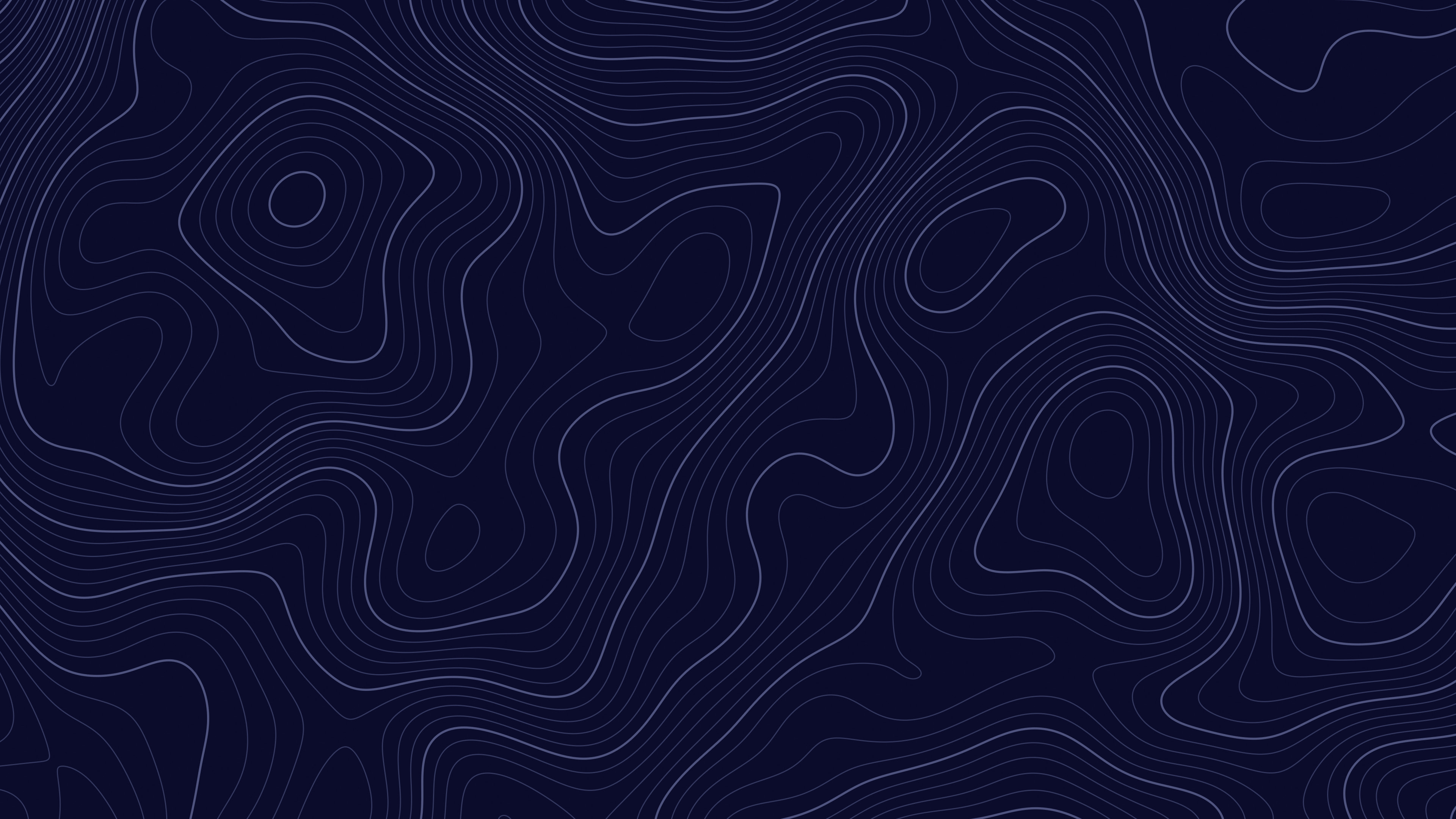 Galaxy Topographic Line desktop wallpaper in 4K