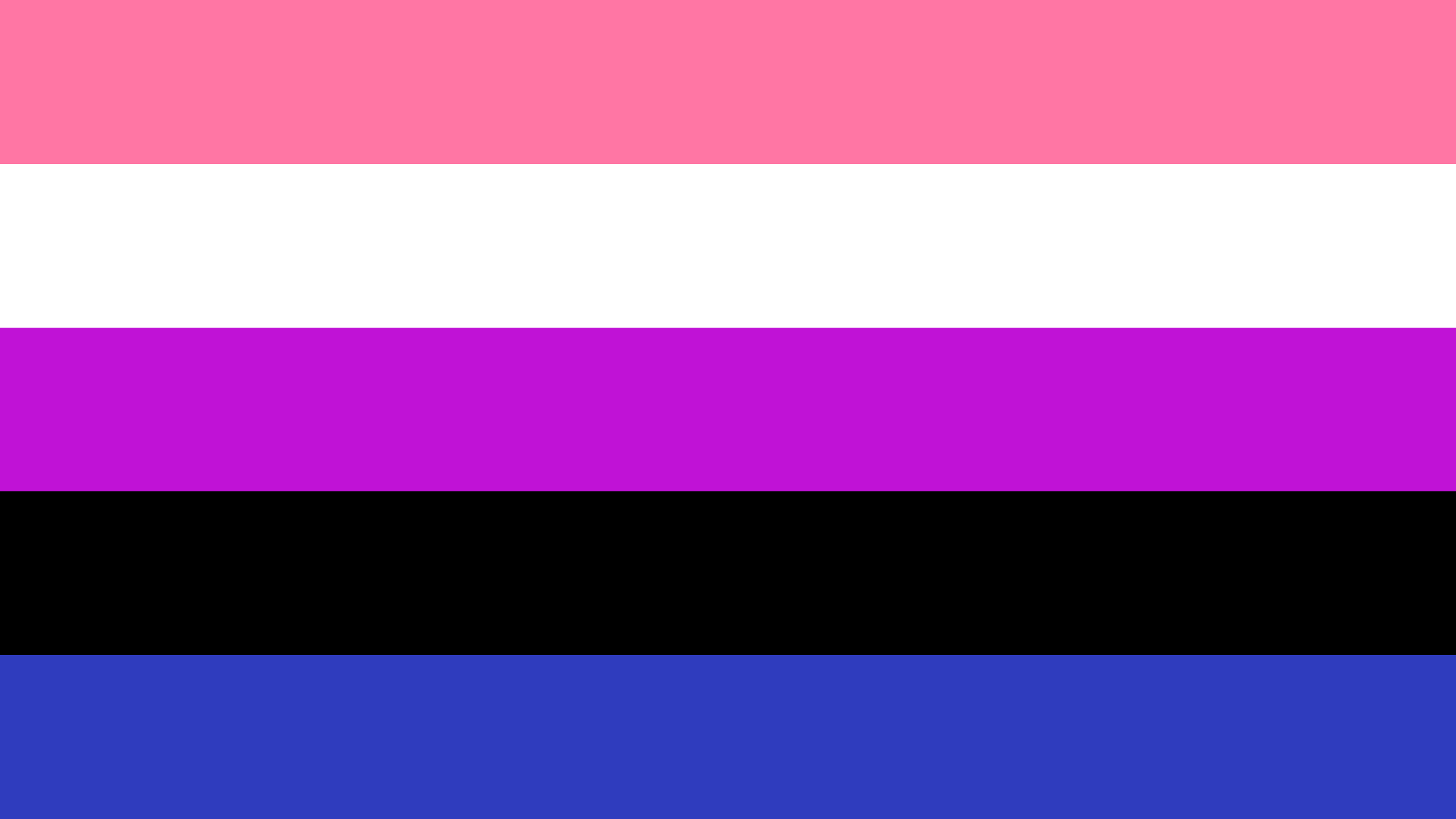Genderfluid Pride Flag desktop wallpaper in 4K