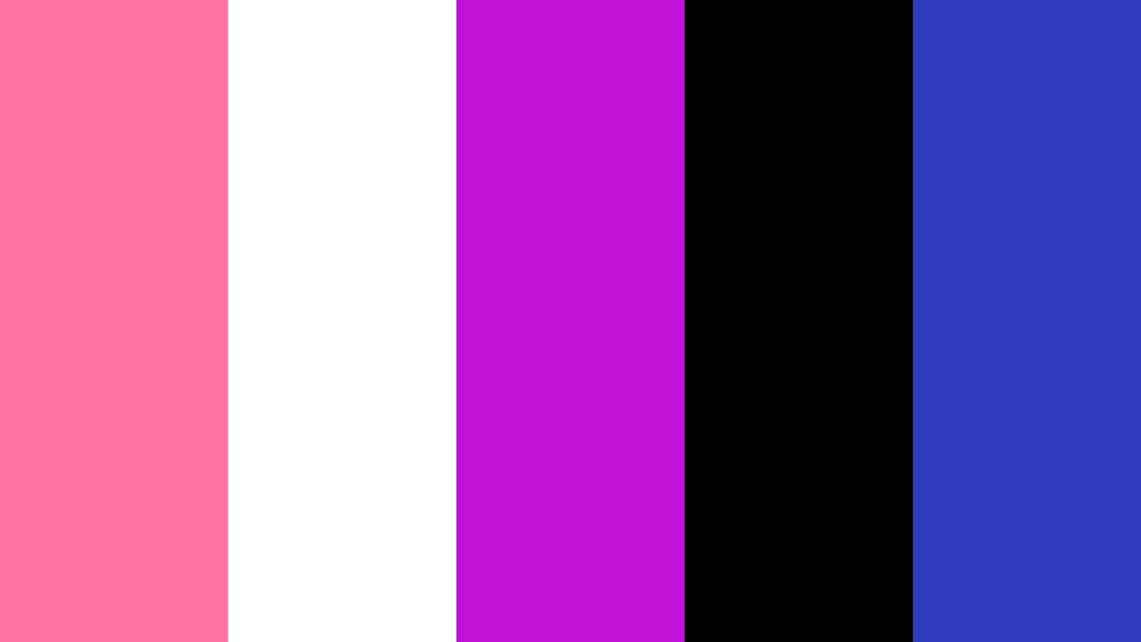 Genderfluid Vertical Pride Stripes desktop wallpaper in 4K