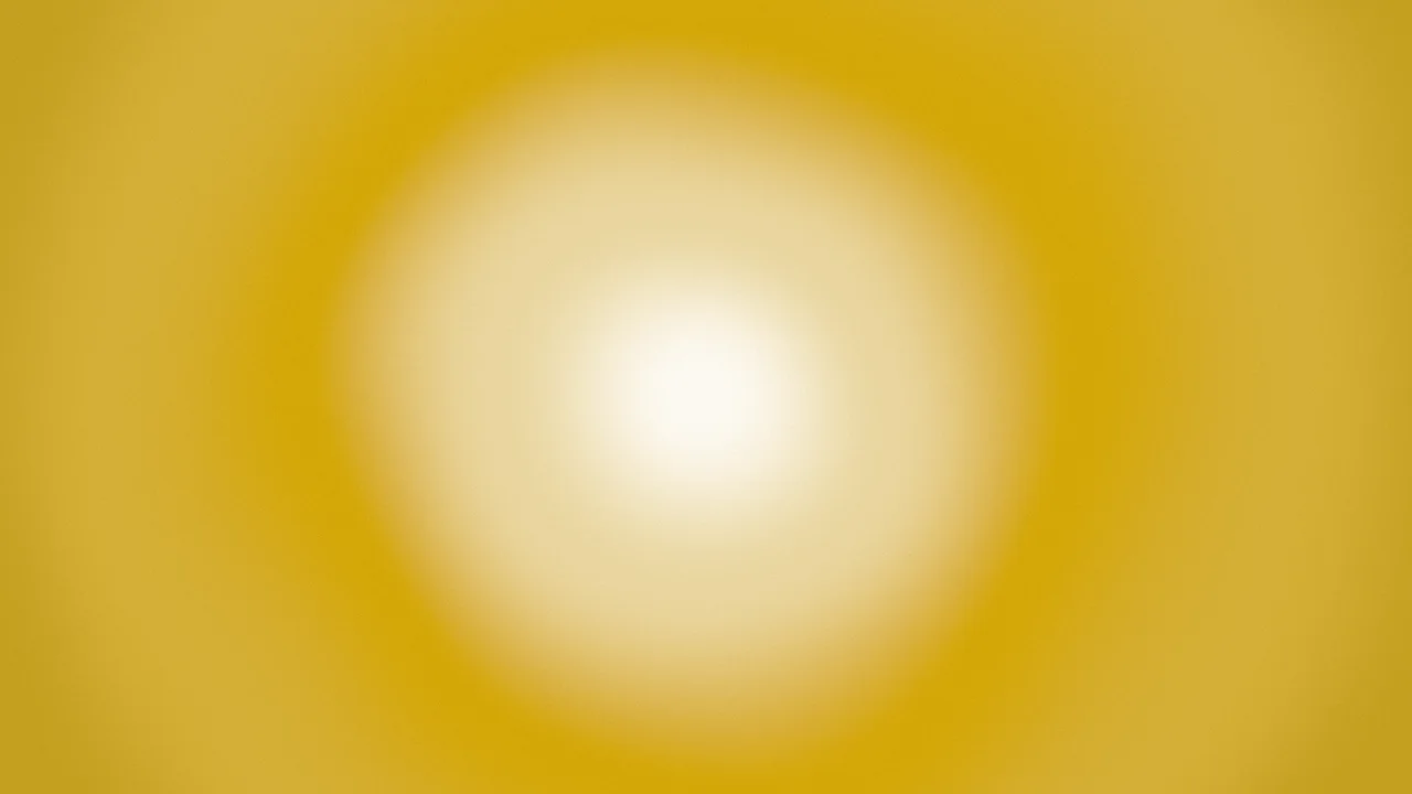 Gold and Cream Aura Gradient desktop wallpaper in 4K