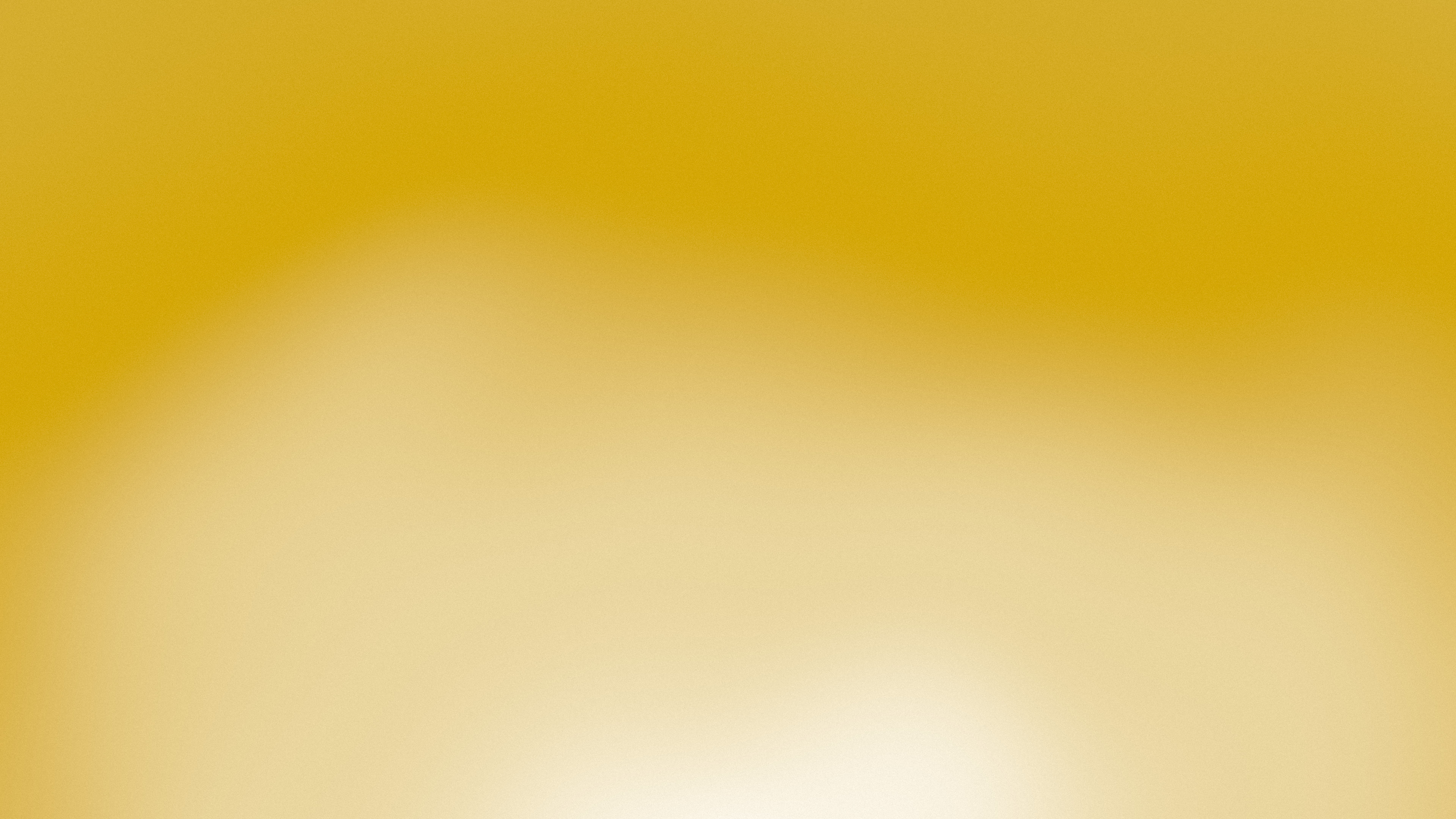 Gold and Cream Sunrise Aura Gradient desktop wallpaper in 4K