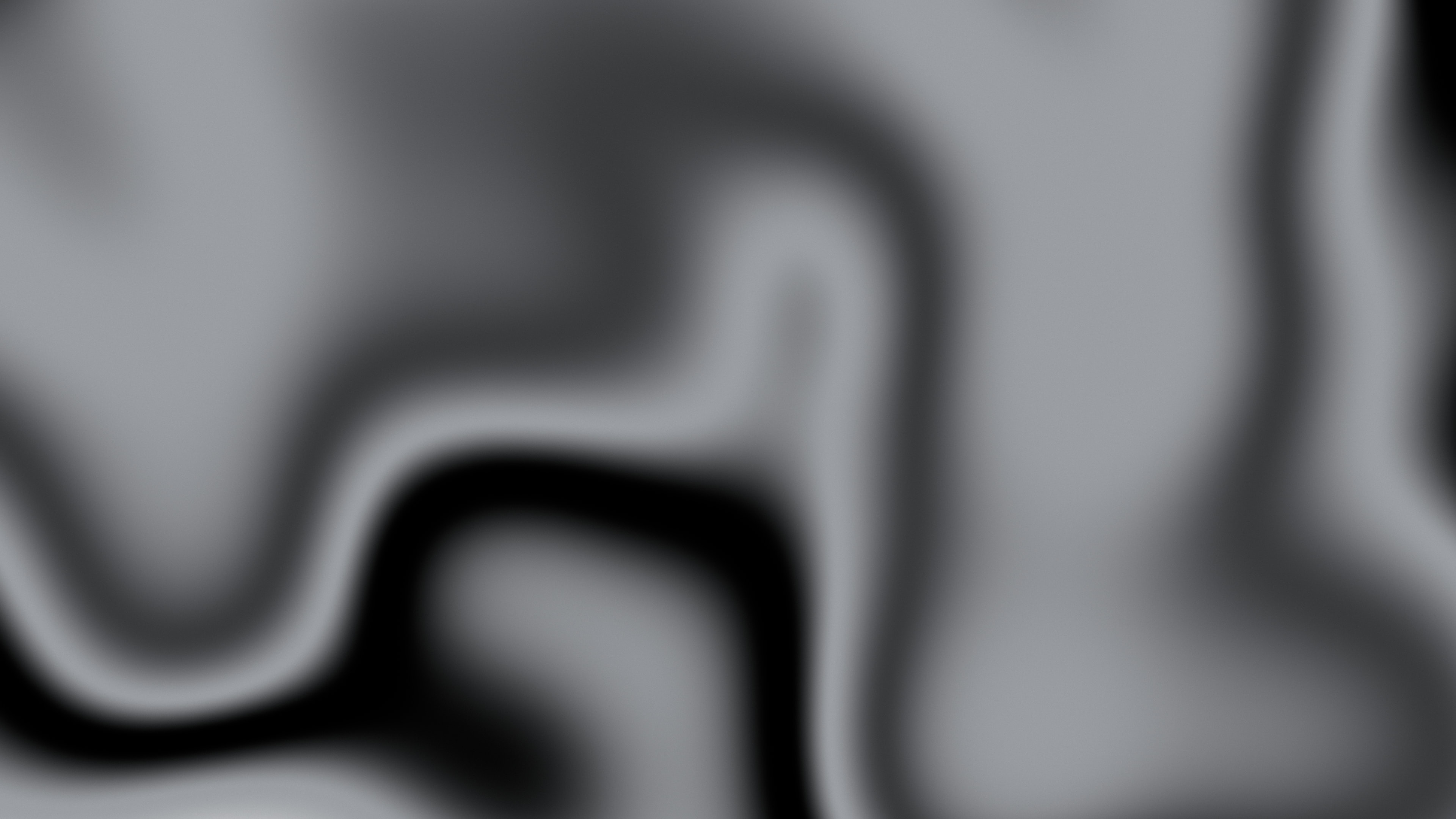 Gray and Black Silky Gradient desktop wallpaper in 4K