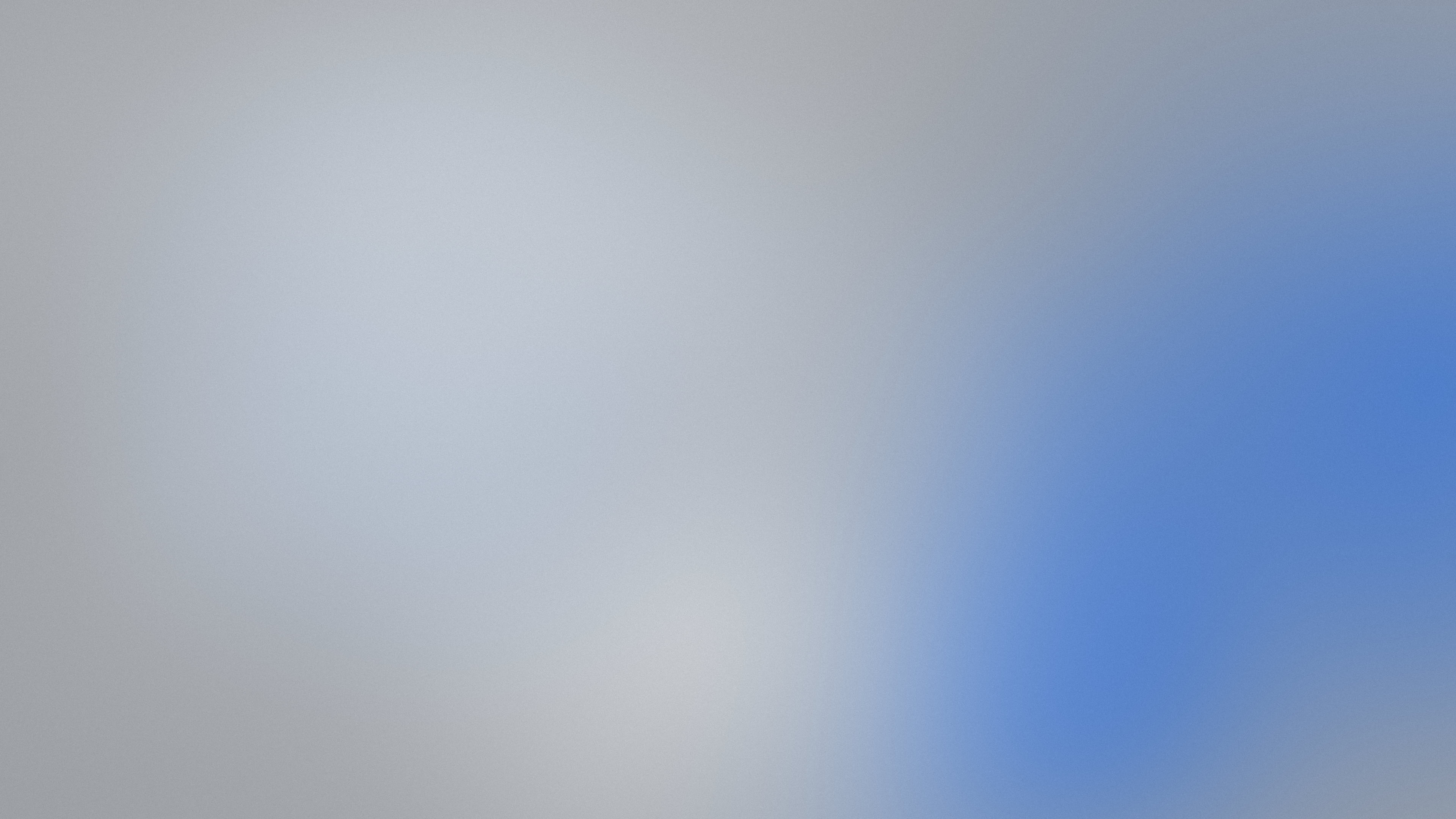 Gray and Blue Dreamy Aura Gradient desktop wallpaper in 4K
