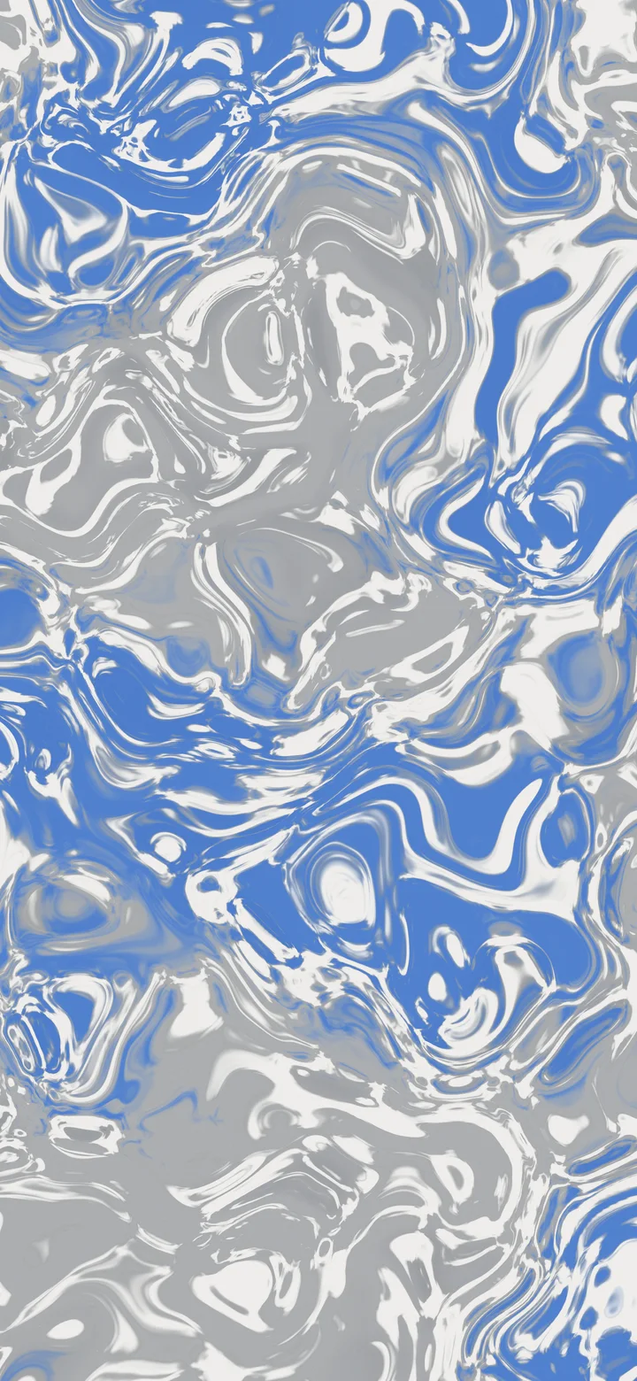 Gray and Blue Liquid Marble wallpaper for iPhone and Android