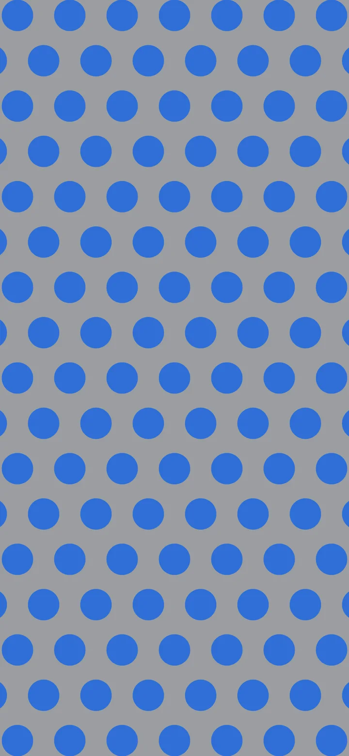Gray and Blue Polka Dot wallpaper for iPhone and Android