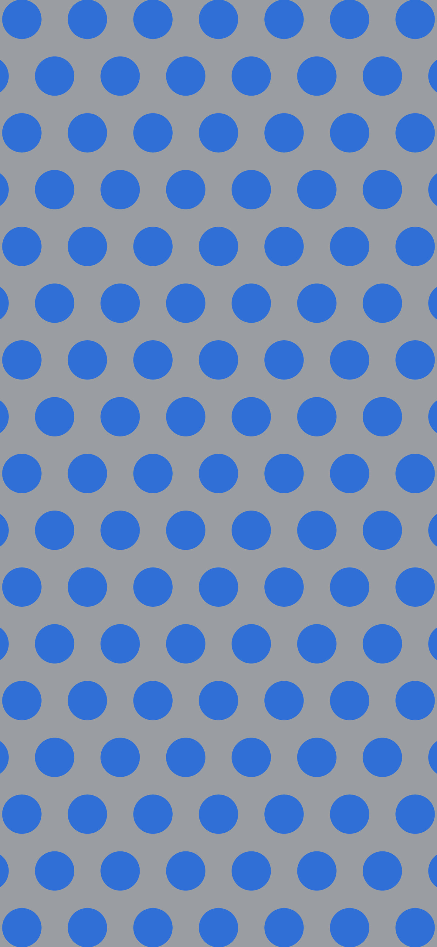 Gray and Blue Polka Dot wallpaper for iPhone and Android