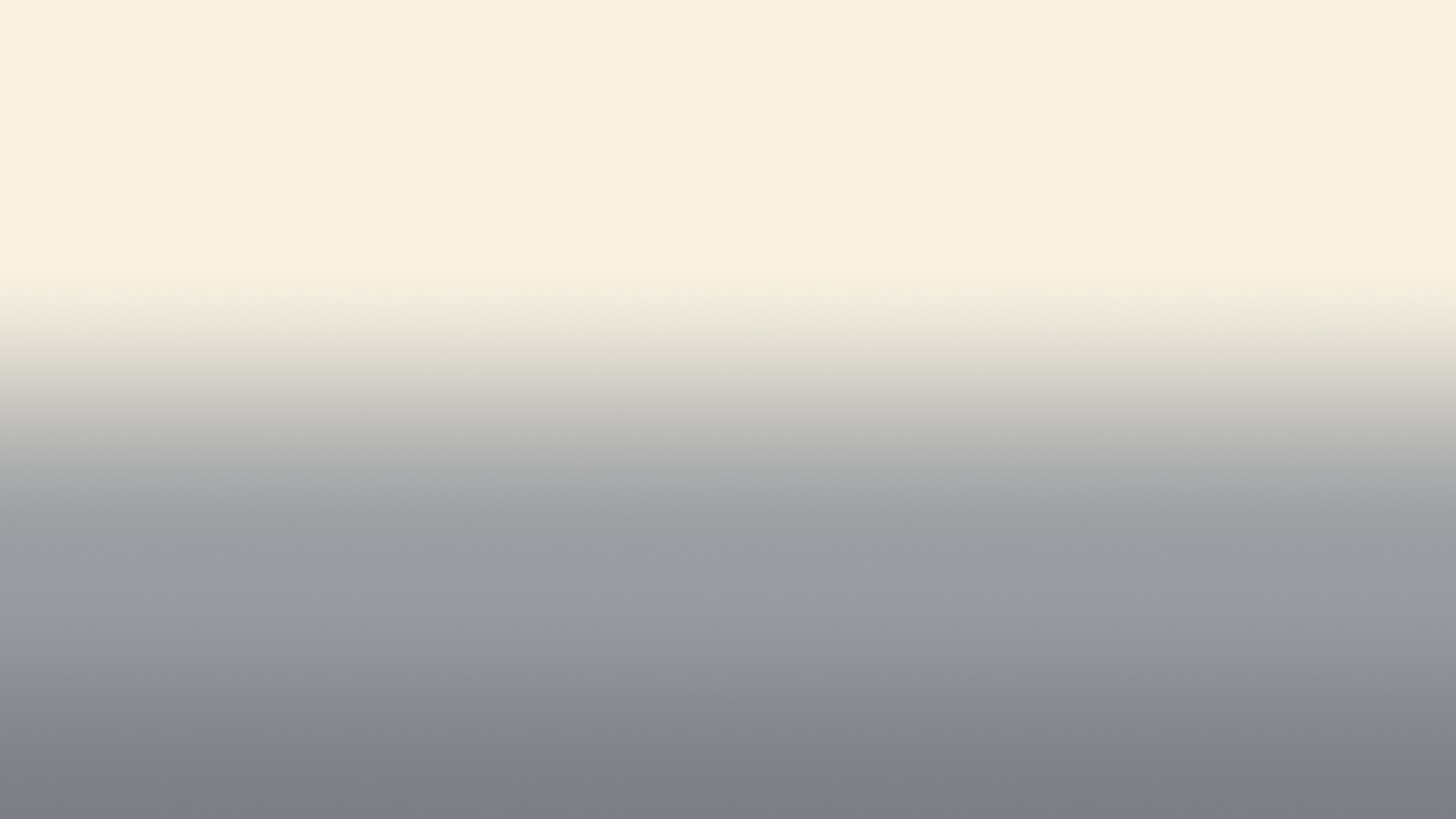 Gray and Cream Ombre Gradient desktop wallpaper in 4K