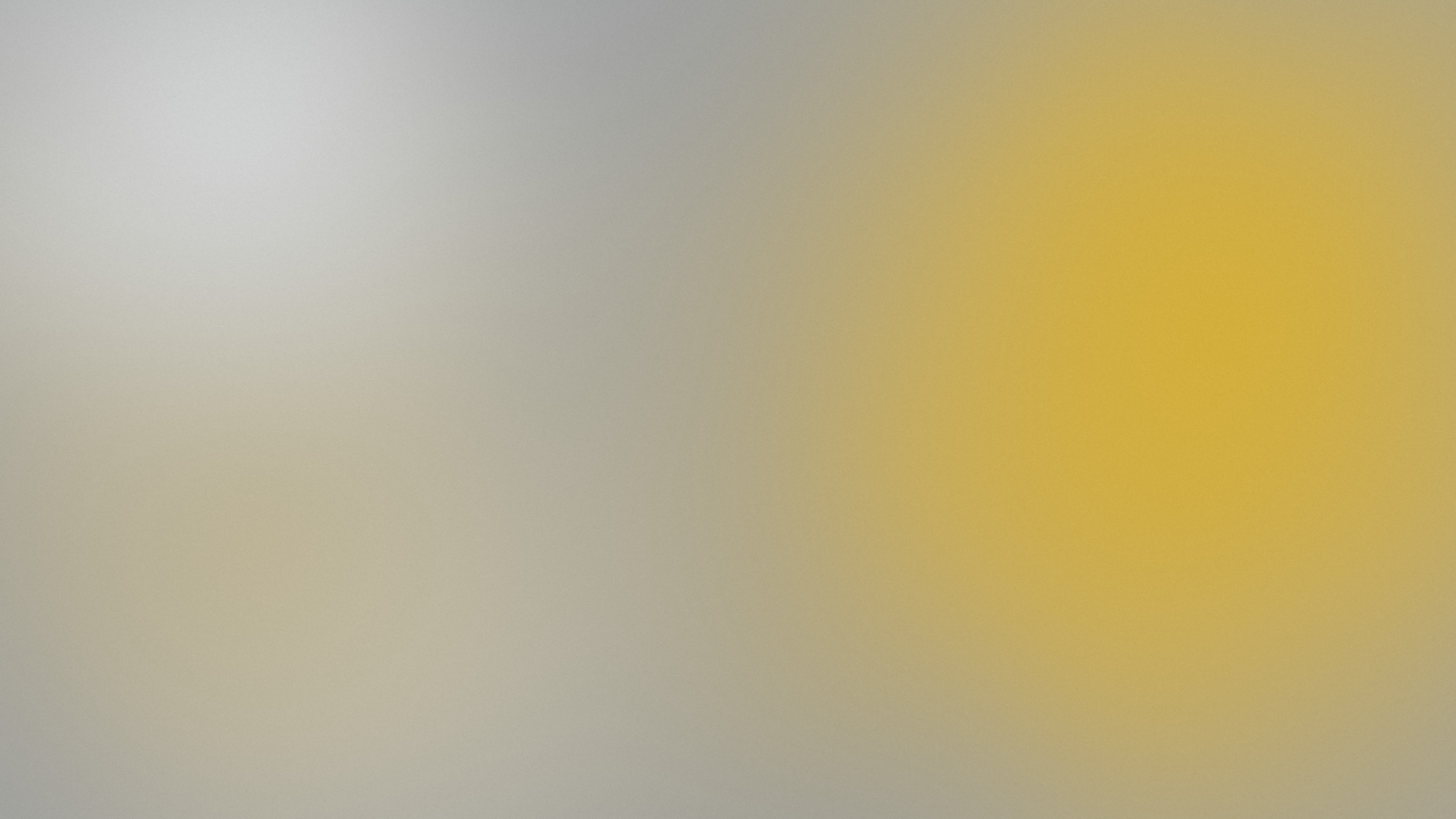 Gray and Gold Dreamy Aura Gradient desktop wallpaper in 4K