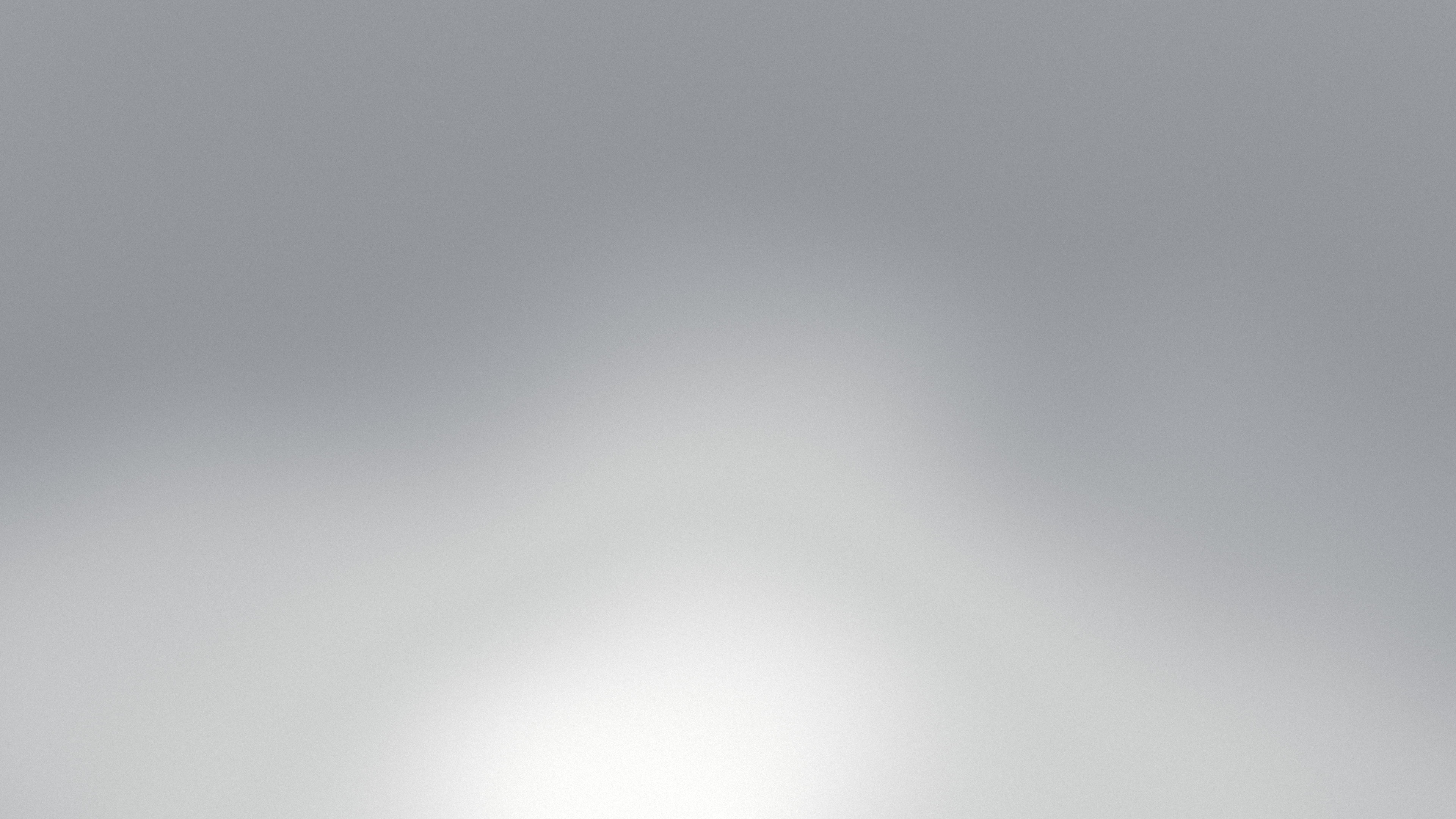 Gray and White Sunrise Aura Gradient desktop wallpaper in 4K