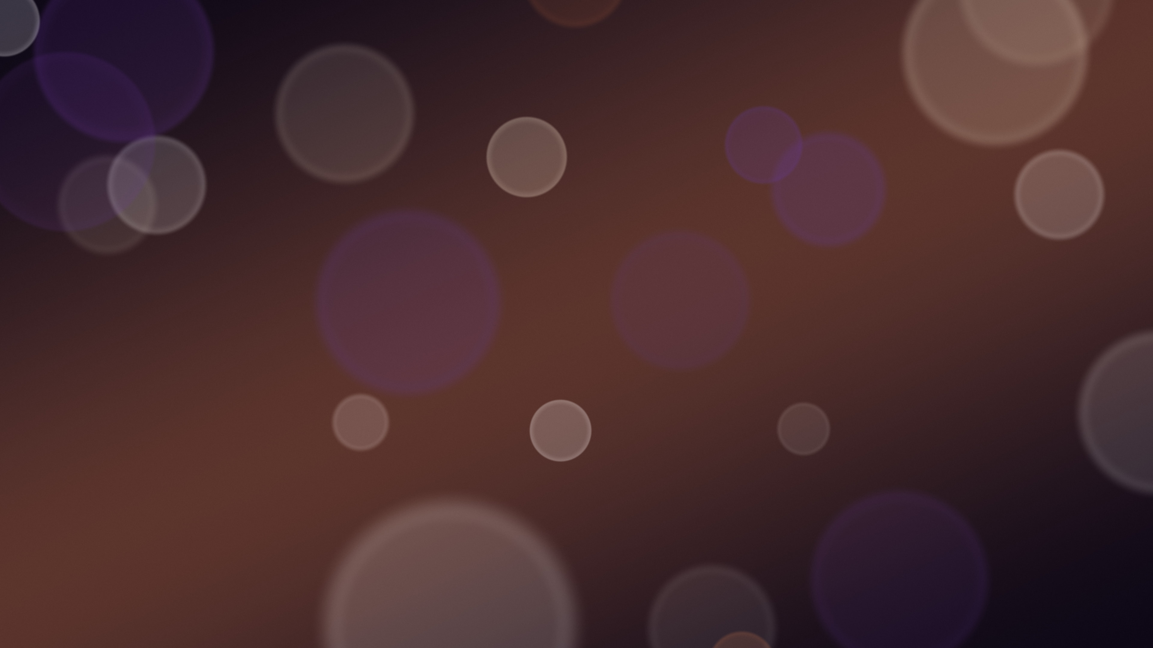 Halloween Bokeh Lights desktop wallpaper in 4K