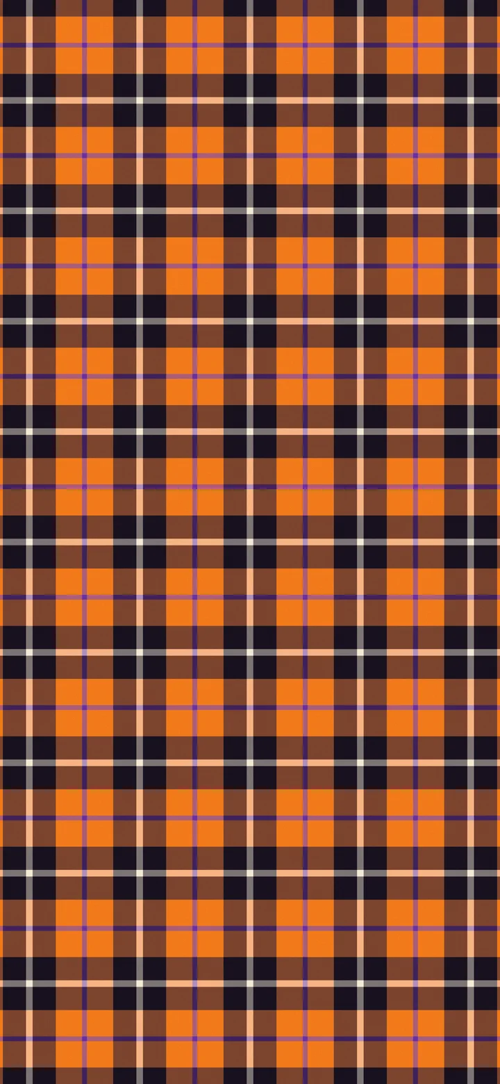 Halloween Tartan Plaid wallpaper for iPhone and Android