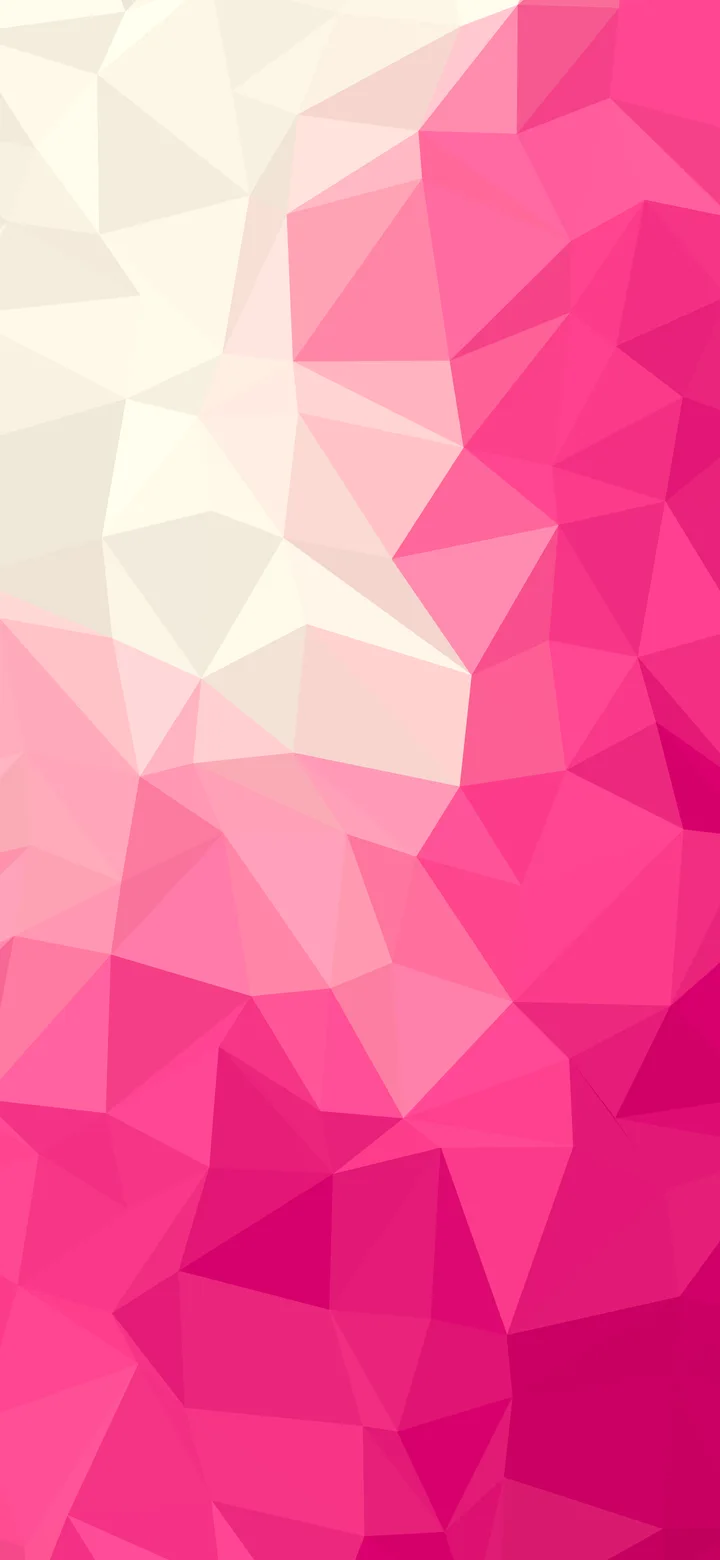 Hot Pink and Cream Low Poly wallpaper for iPhone and Android