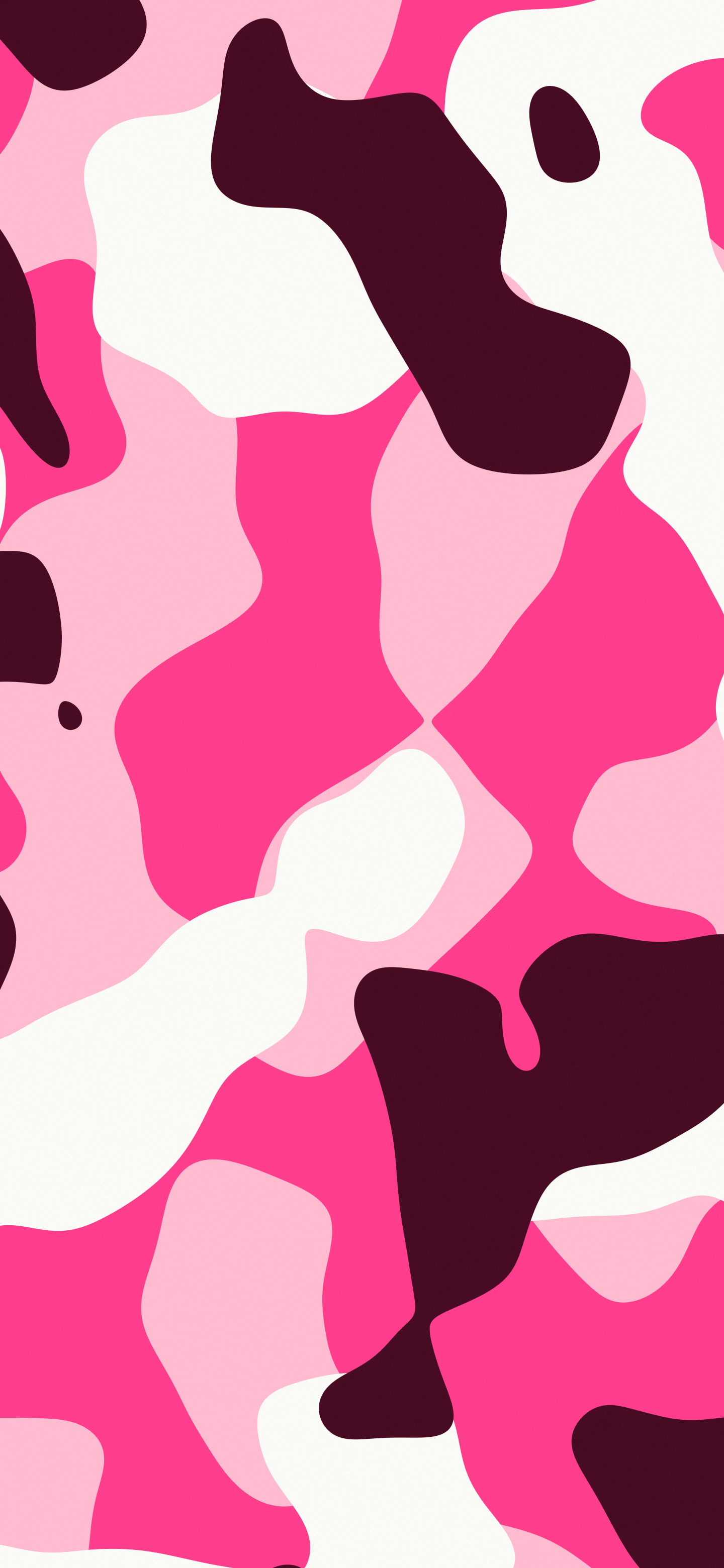 Hot Pink and White Camo wallpaper for iPhone and Android
