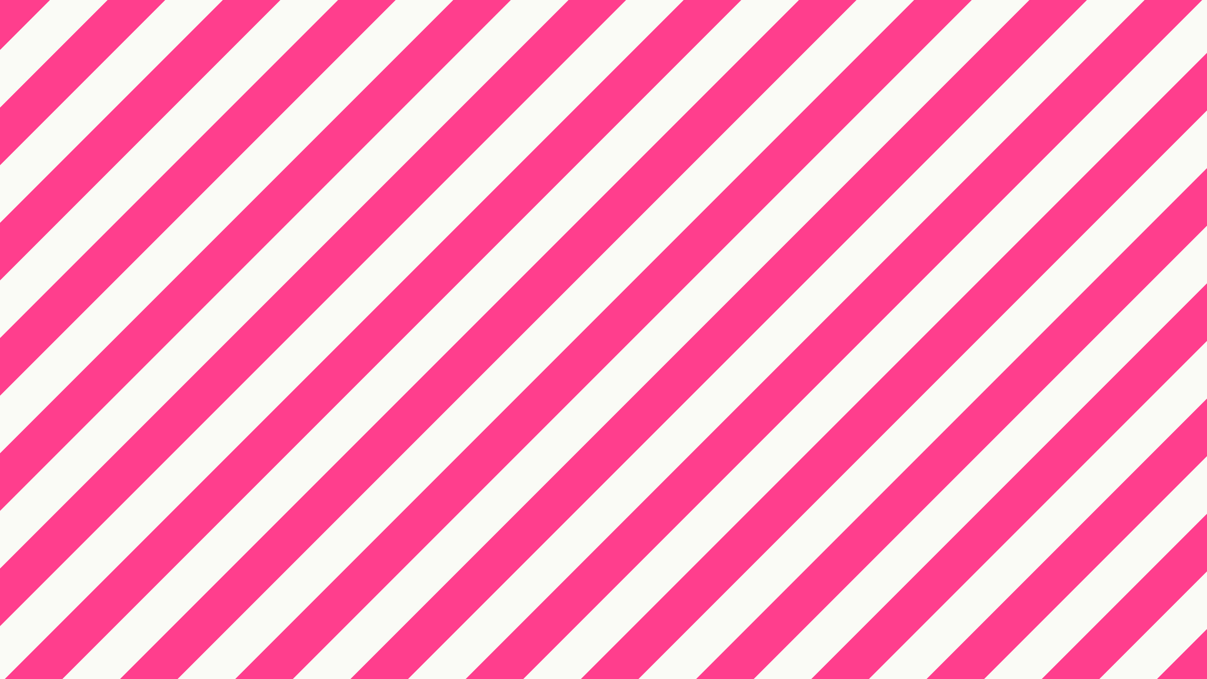 Hot Pink and White Diagonal Striped desktop wallpaper in 4K