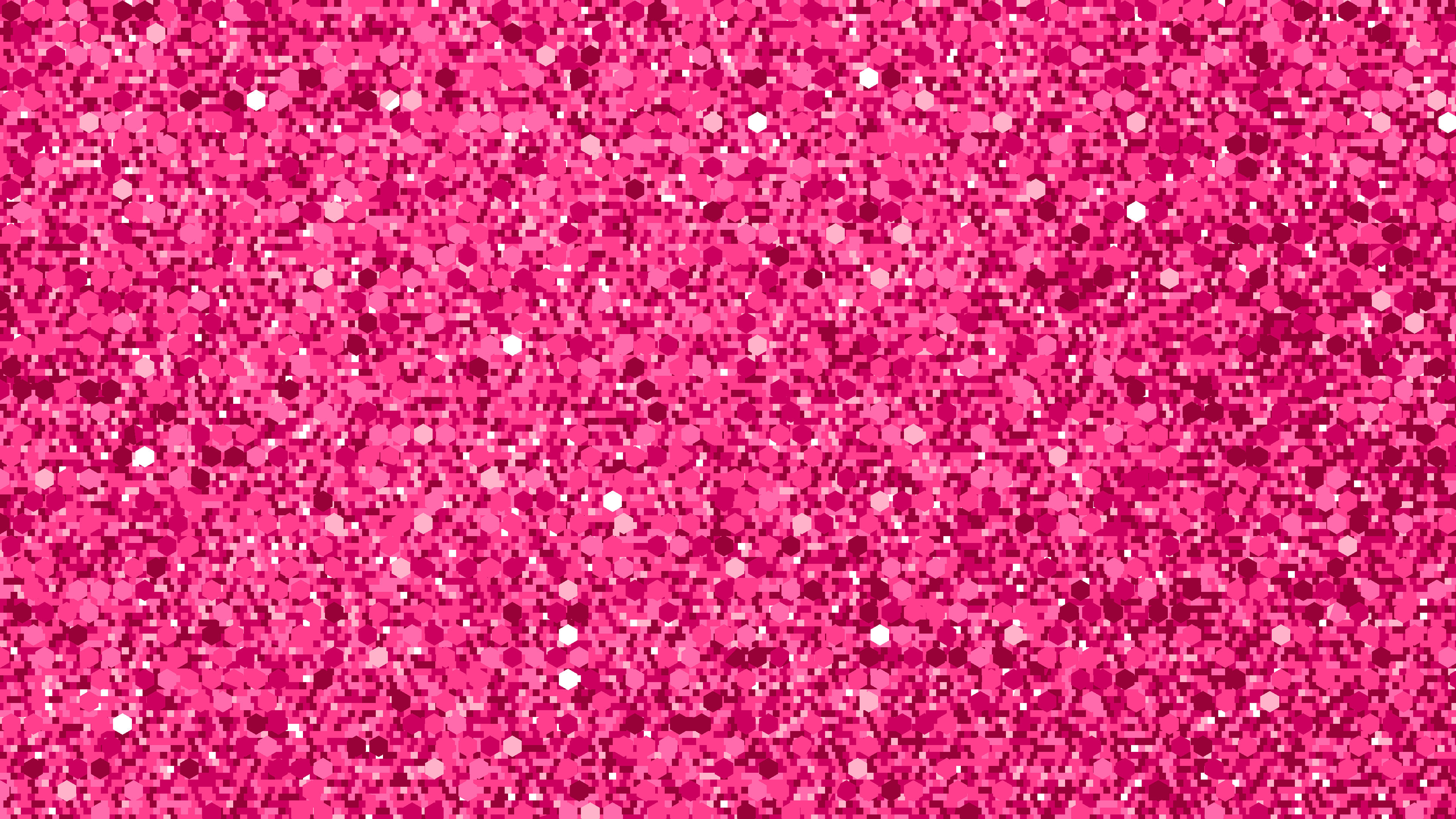 Hot Pink Chunky Glitter desktop wallpaper in 4K