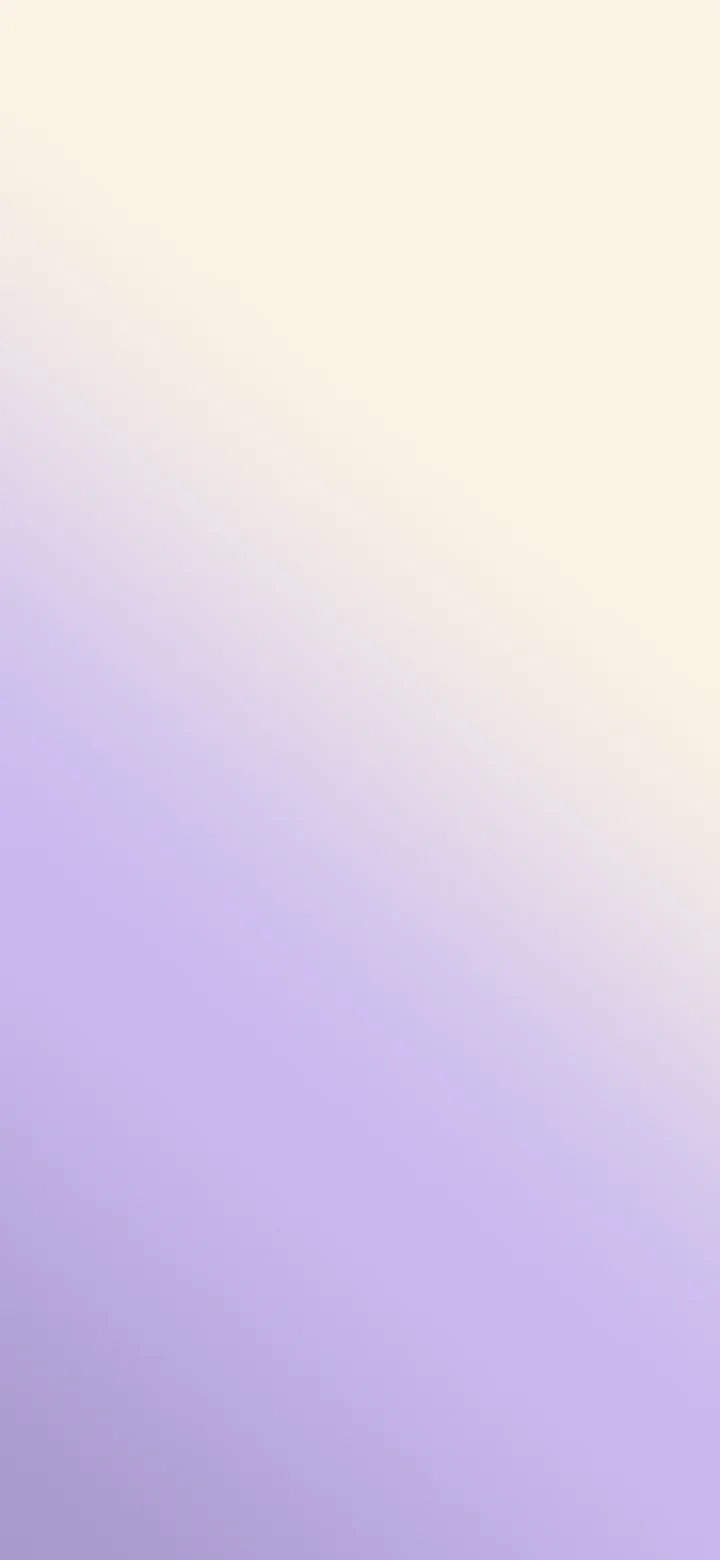 Lavender and Cream Diagonal Ombre Gradient wallpaper for iPhone and Android
