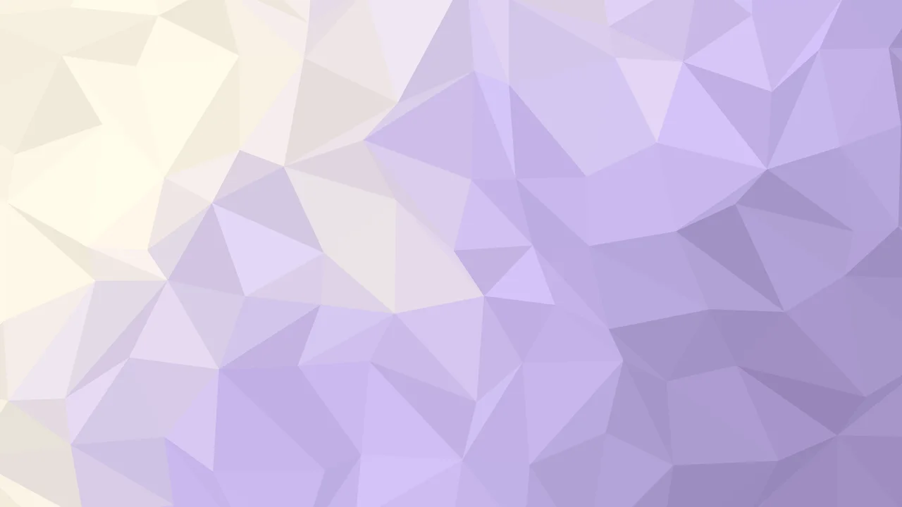 Lavender and Cream Low Poly desktop wallpaper in 4K