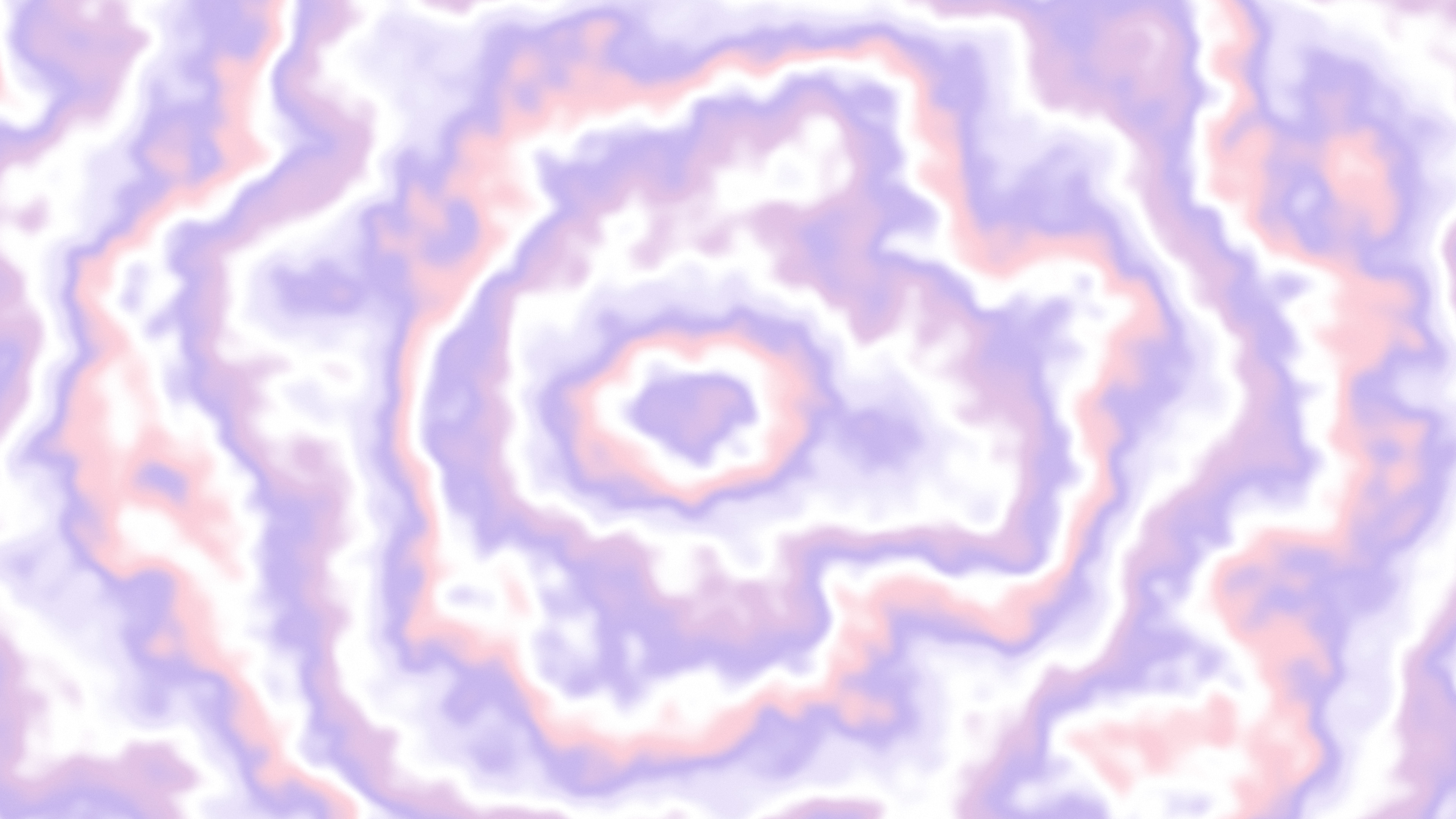Lavender and Pastel Pink Bullseye Tie Dye desktop wallpaper in 4K