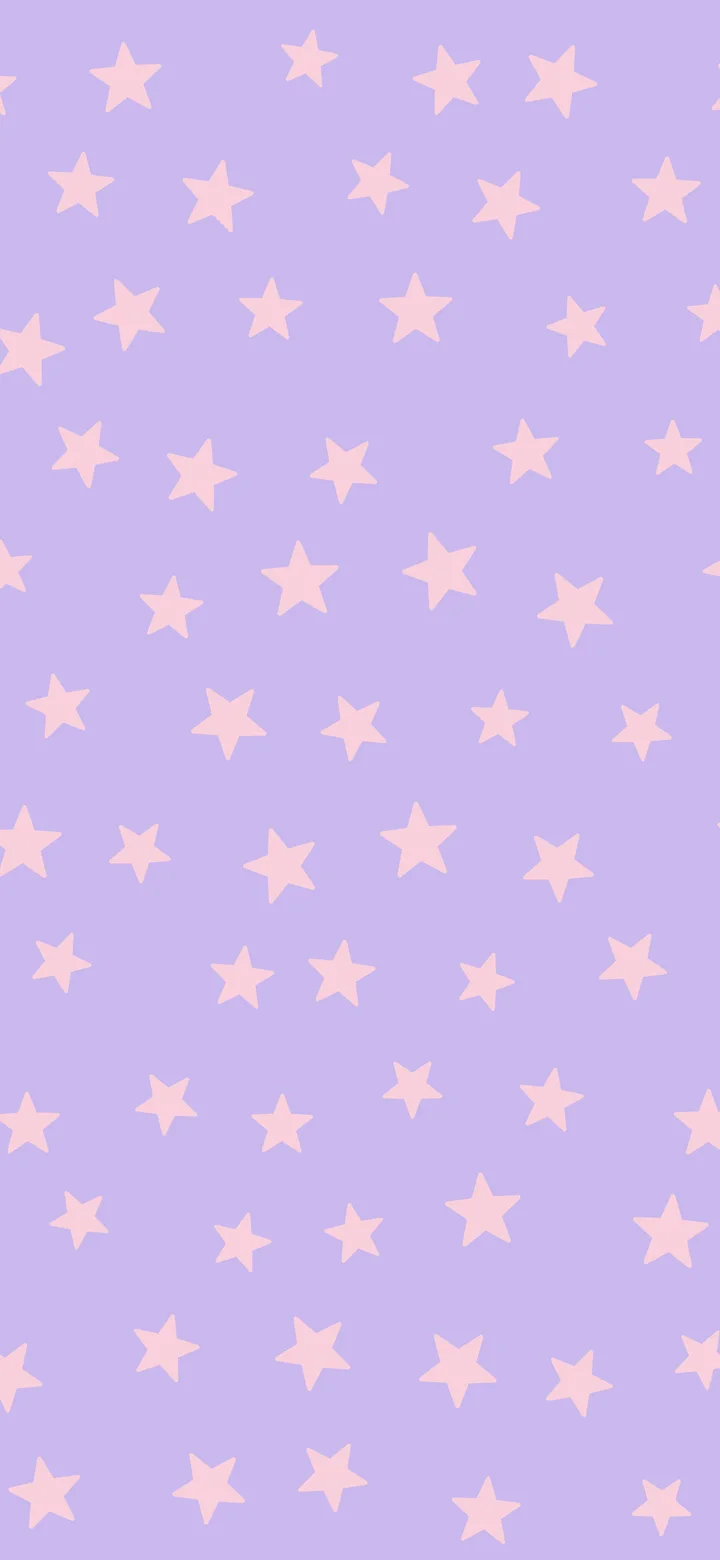 Lavender and Pastel Pink Star Pattern wallpaper for iPhone and Android